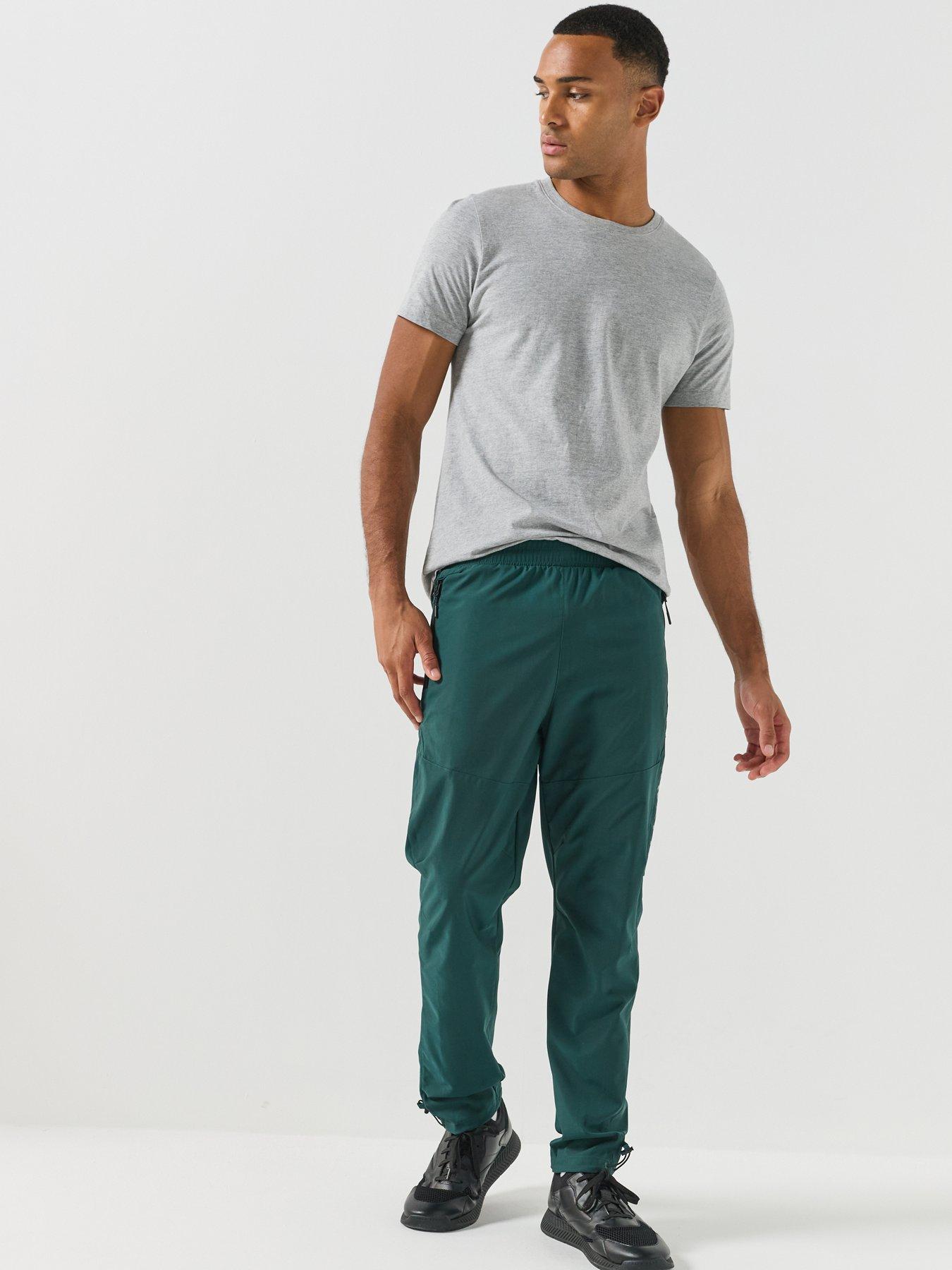 Image 3 of 6 of Zavetti Canada Zavetti Canada Bennicci Woven Elasticated Waist Trousers - Dark Green