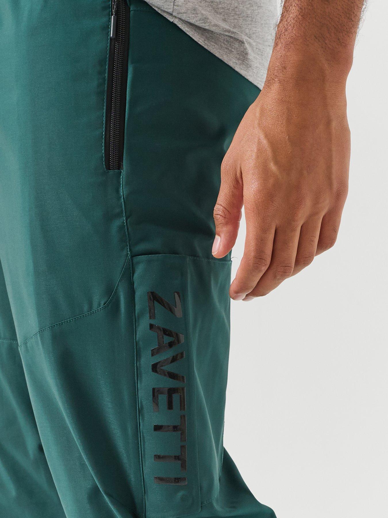 Image 6 of 6 of Zavetti Canada Zavetti Canada Bennicci Woven Elasticated Waist Trousers - Dark Green