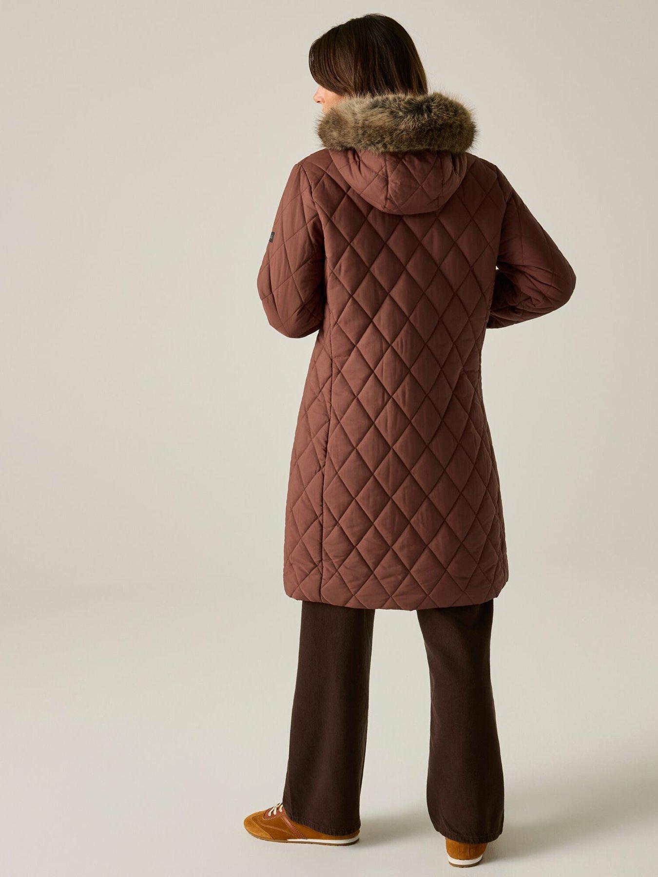 Image 3 of 7 of Regatta Regatta Womens Fionne Insulated Water-Repellent Quilted Jacket - Red