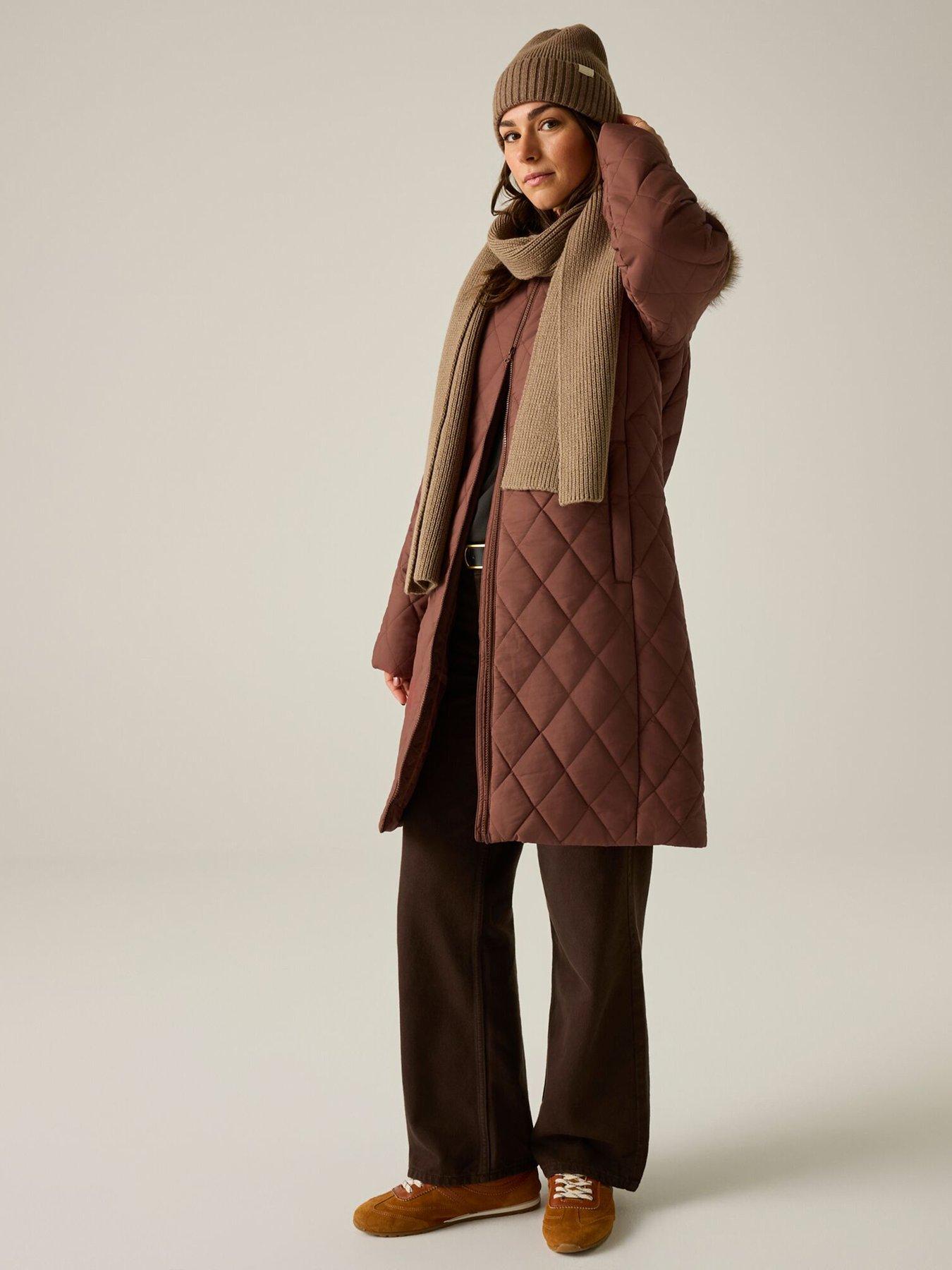 Image 5 of 7 of Regatta Regatta Womens Fionne Insulated Water-Repellent Quilted Jacket - Red
