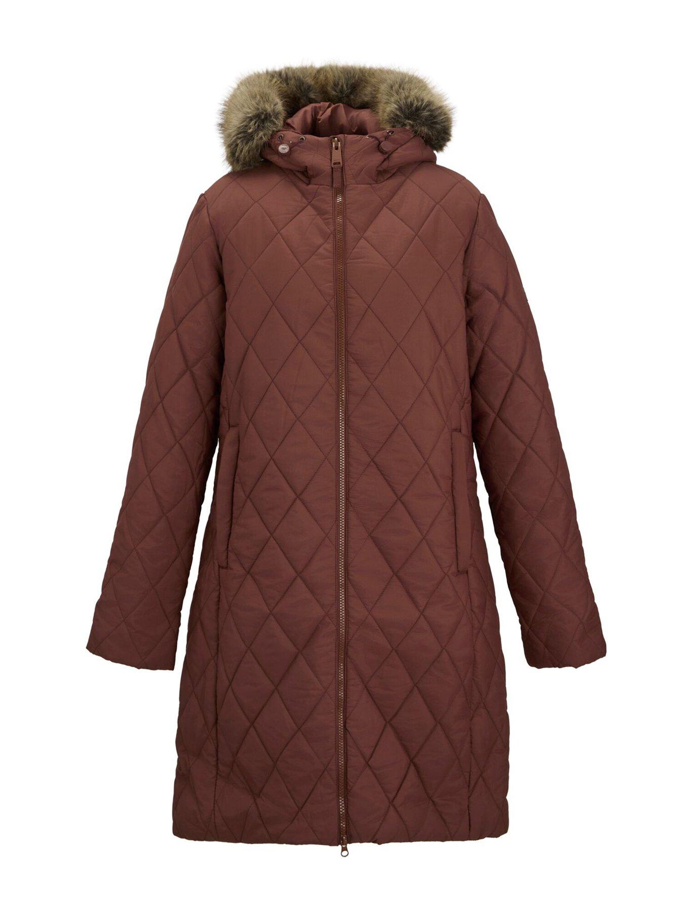 Image 7 of 7 of Regatta Regatta Womens Fionne Insulated Water-Repellent Quilted Jacket - Red