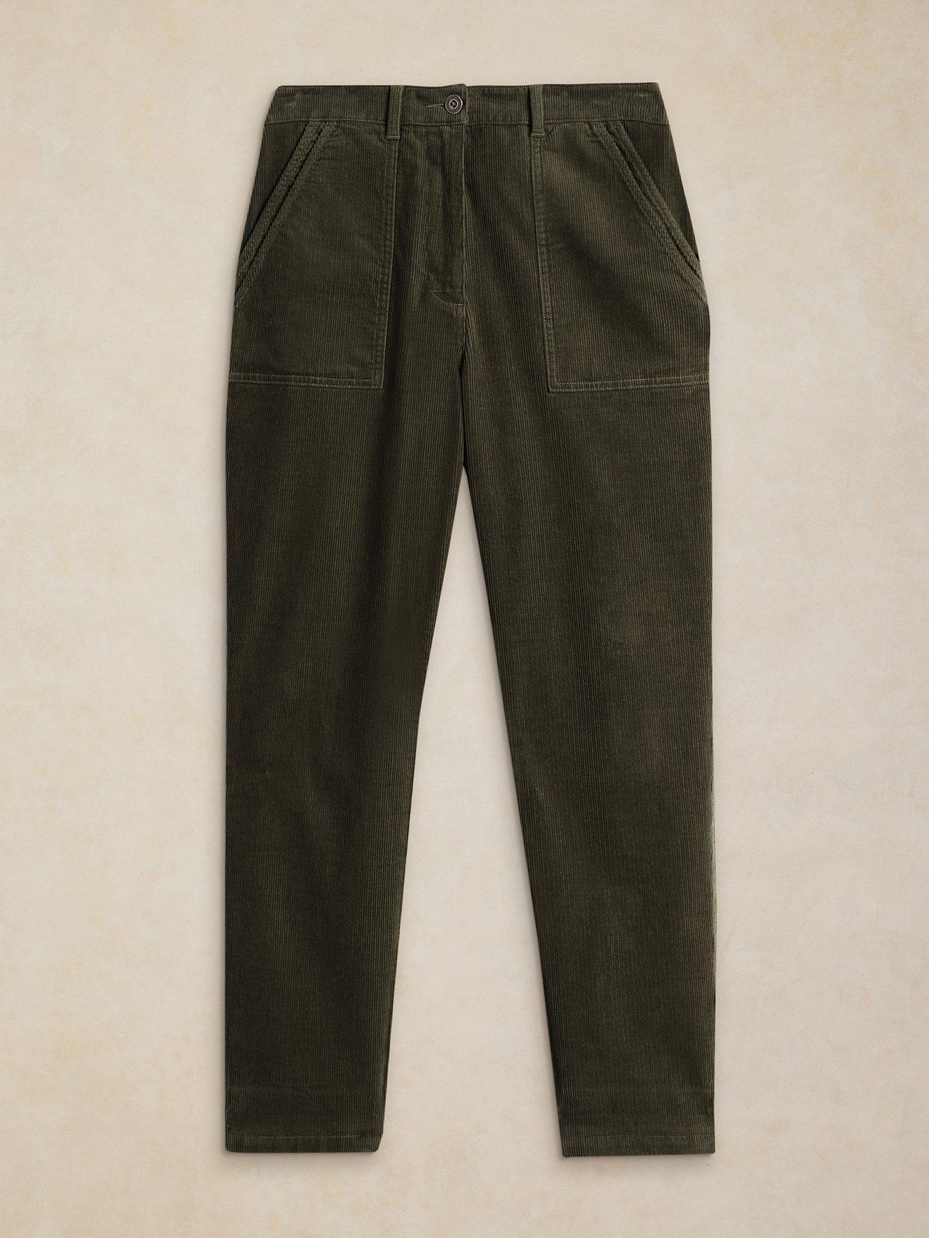 Image 5 of 5 of White Stuff Womens Twister Cord Trouser - Green