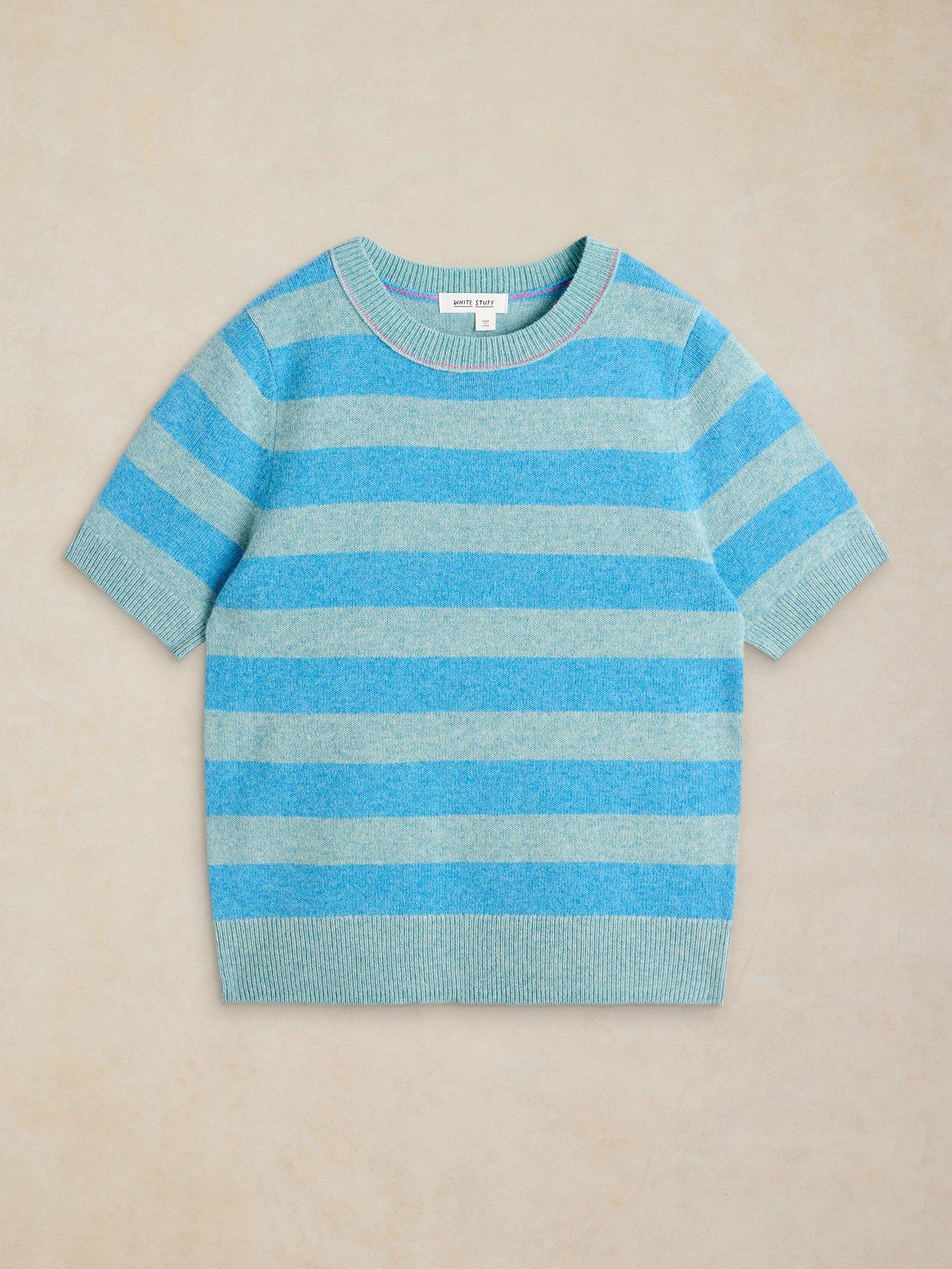 Image 5 of 6 of White Stuff Sansa Stripe Knitted Tee