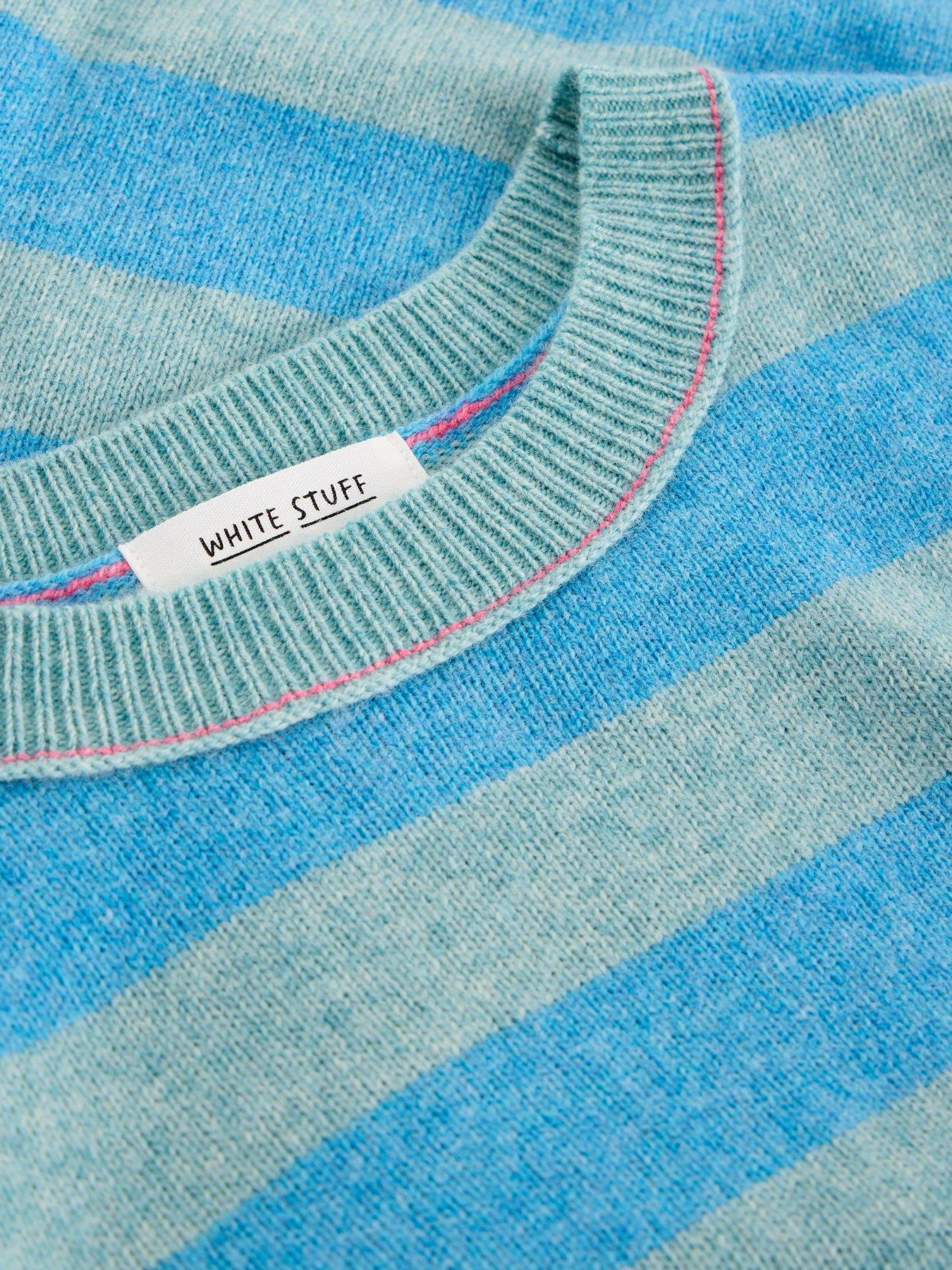 Image 6 of 6 of White Stuff Sansa Stripe Knitted Tee