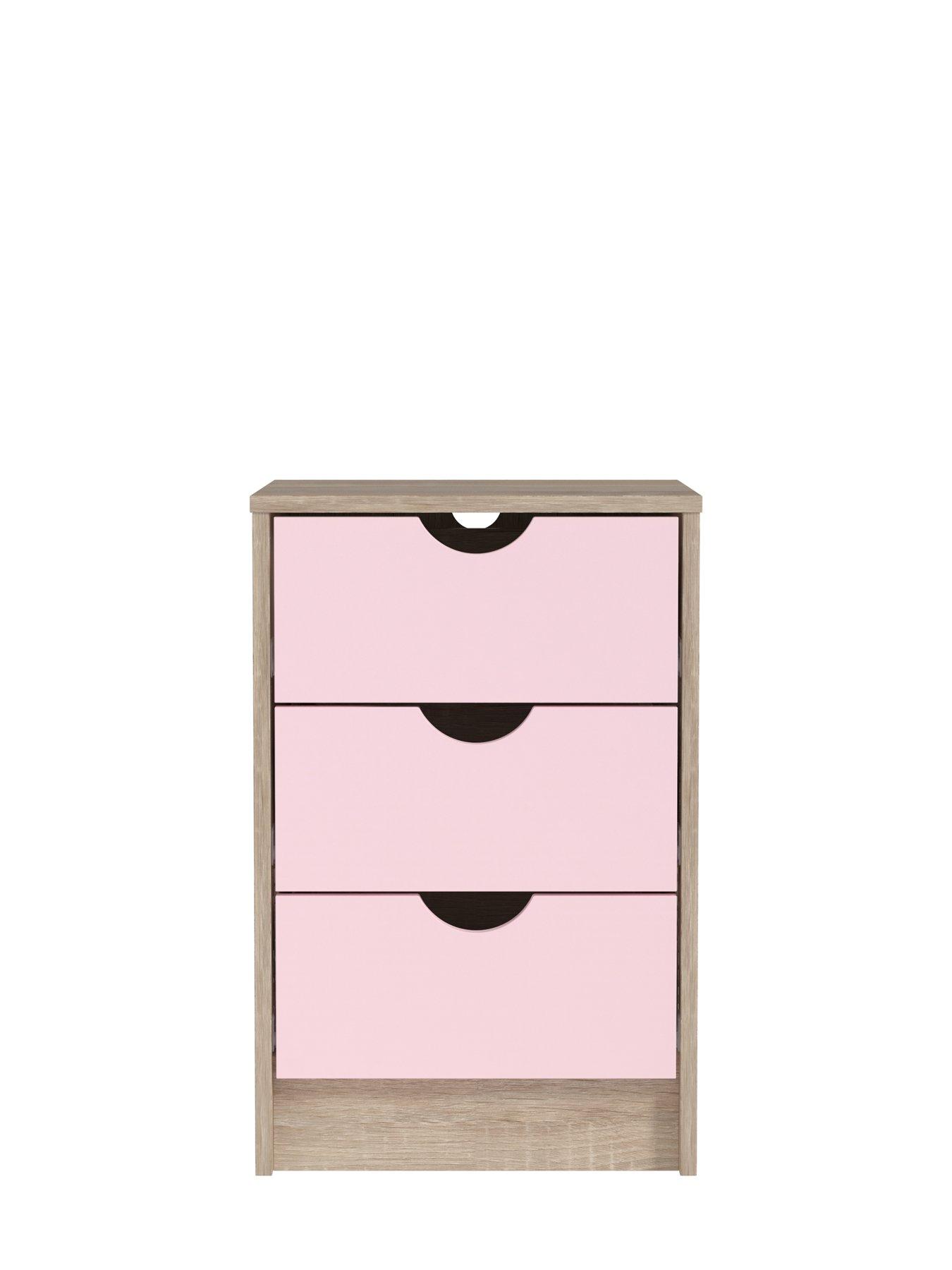 Image 6 of 7 of The Very Collection Mico Package - Bedside, 3 Drawer Chest And 2 Door Wardrobe - FSC&reg; Certified