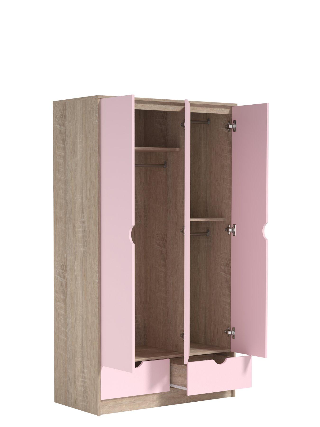 Image 3 of 7 of The Very Collection Mico Package - Bedside, 3 Drawer Chest And 3 Door Wardrobe - FSC&reg; Certified