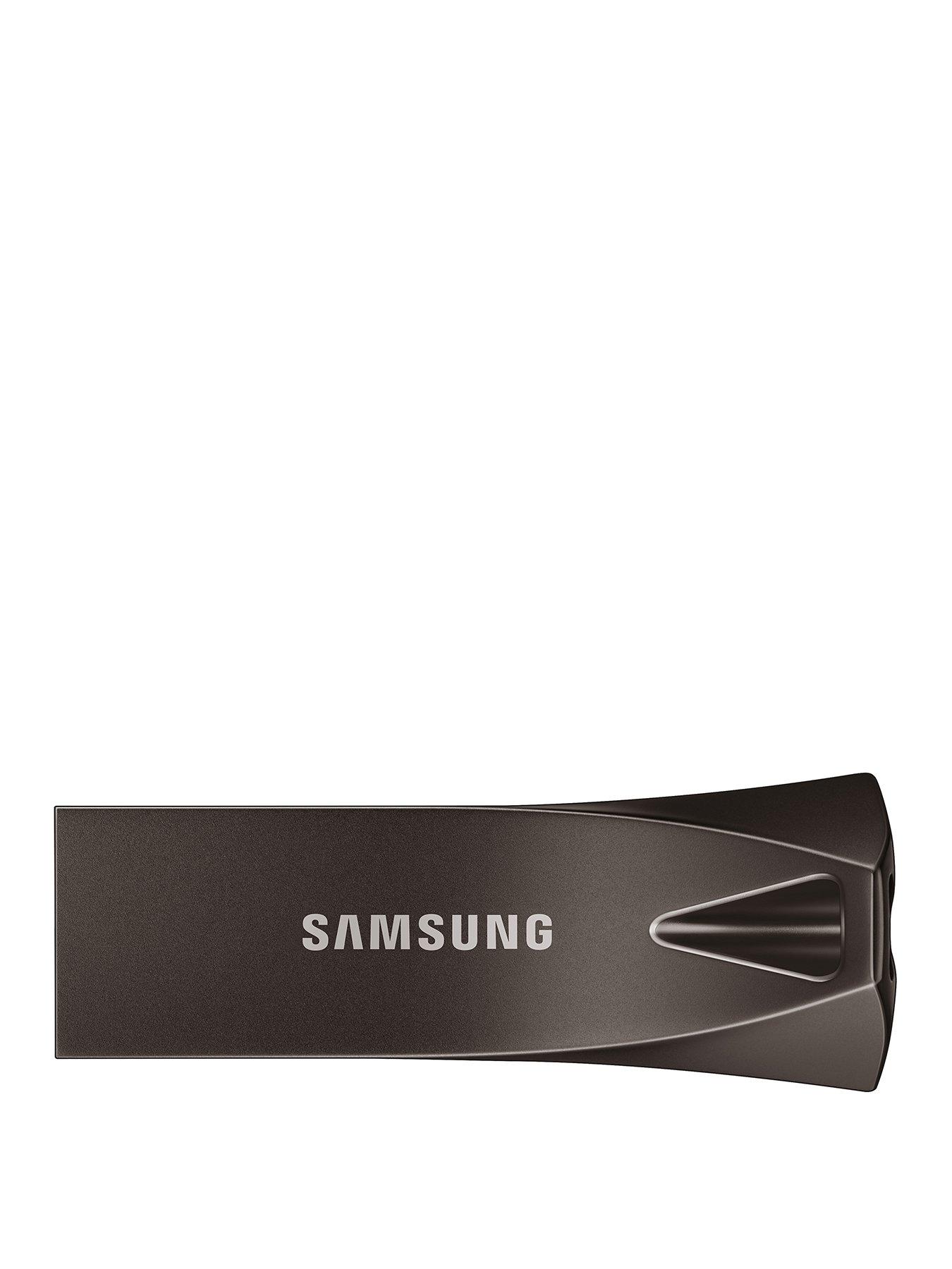 Image 1 of 7 of Samsung Samsung Bar Plus 256GB USB Drive Titan Grey