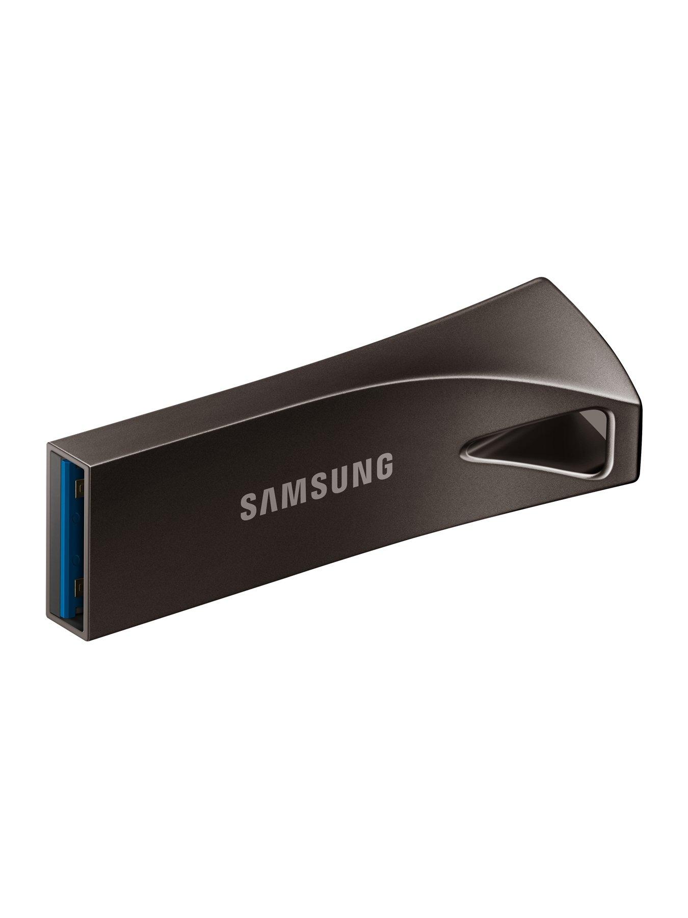 Image 3 of 7 of Samsung Samsung Bar Plus 256GB USB Drive Titan Grey