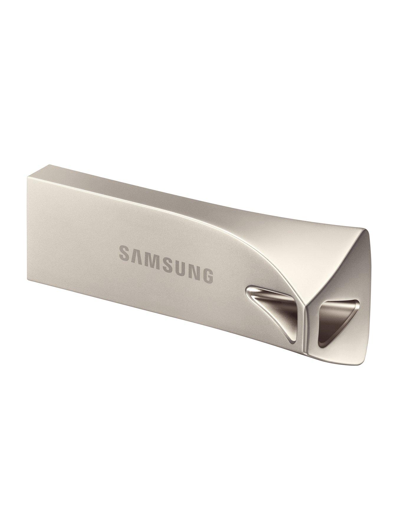 Image 3 of 7 of Samsung Samsung Bar Plus 512GB USB Drive Champagne Silver