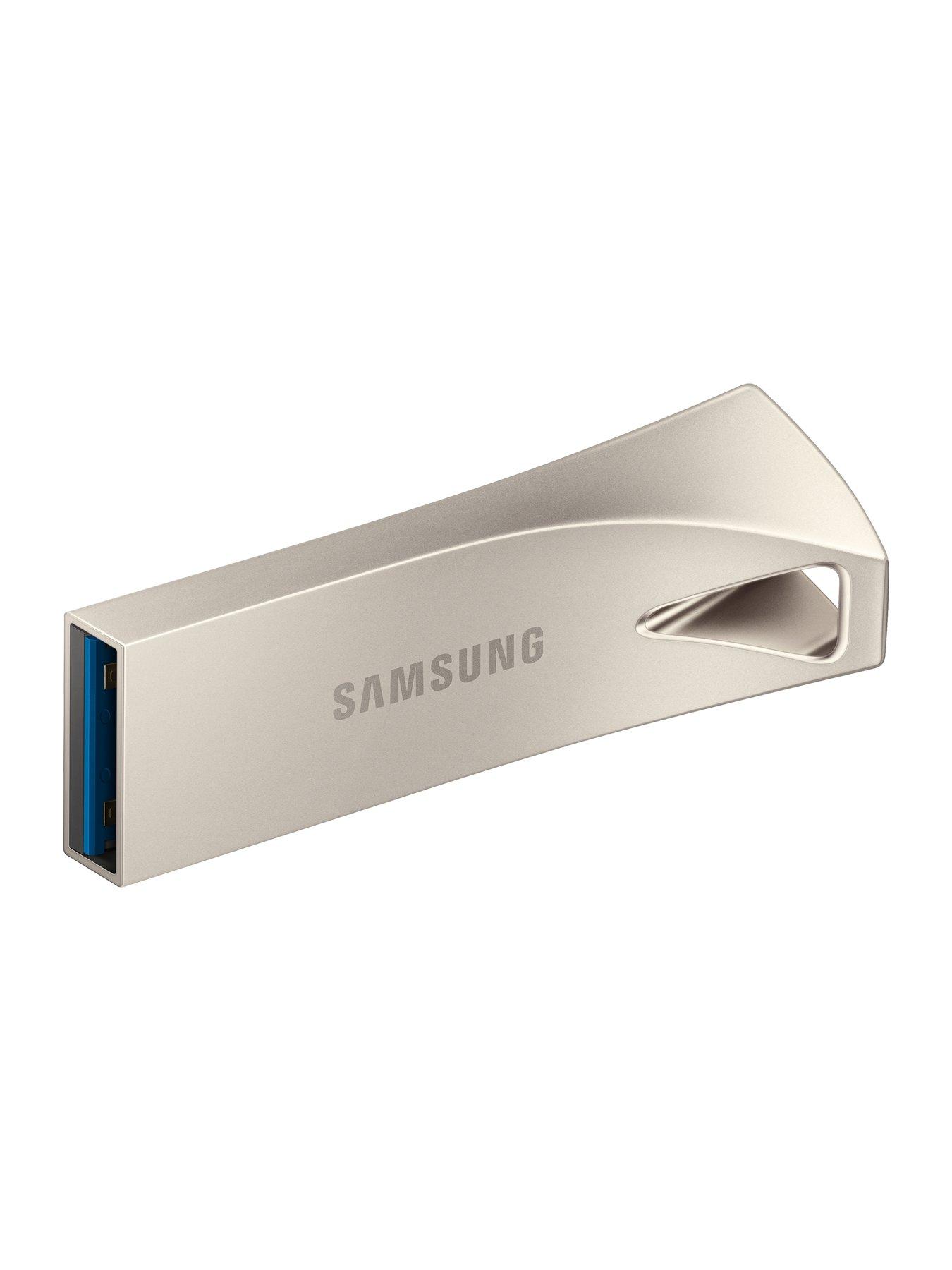 Image 4 of 7 of Samsung Samsung Bar Plus 512GB USB Drive Champagne Silver
