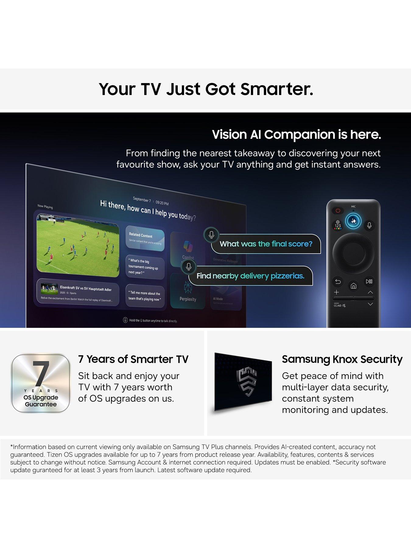 Image 4 of 8 of Samsung 85" Crystal UHD, Crystal Processor 4K, 4K Upscaling, HDR, Motion Xcelerator, MetalStream Design