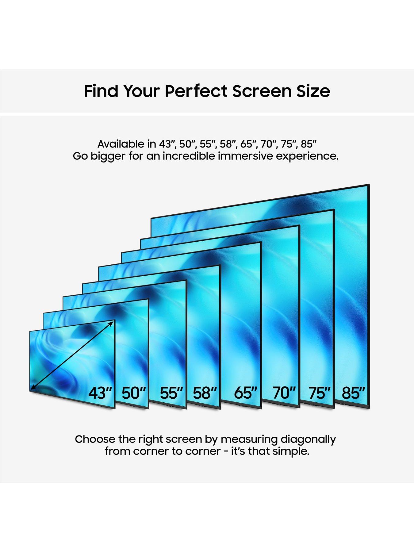 Image 5 of 8 of Samsung 85" Crystal UHD, Crystal Processor 4K, 4K Upscaling, HDR, Motion Xcelerator, MetalStream Design