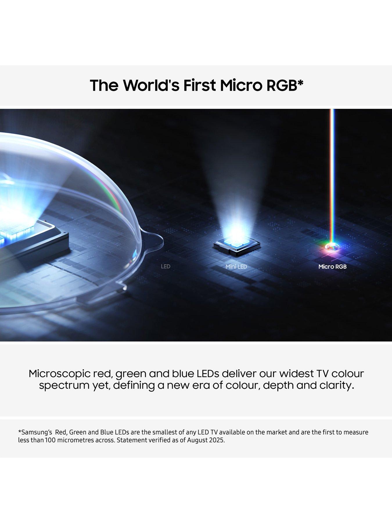 Image 4 of 8 of Samsung 65-inch&nbsp;Micro RGB 4K R85H Vision AI Smart TV - MRE65R85HAUXXU