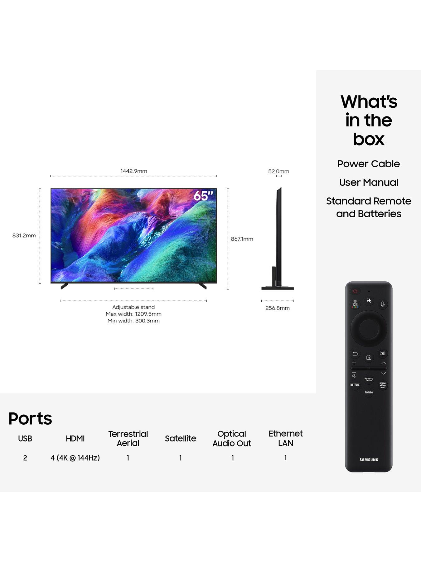 Image 7 of 8 of Samsung 65-inch&nbsp;Micro RGB 4K R85H Vision AI Smart TV - MRE65R85HAUXXU