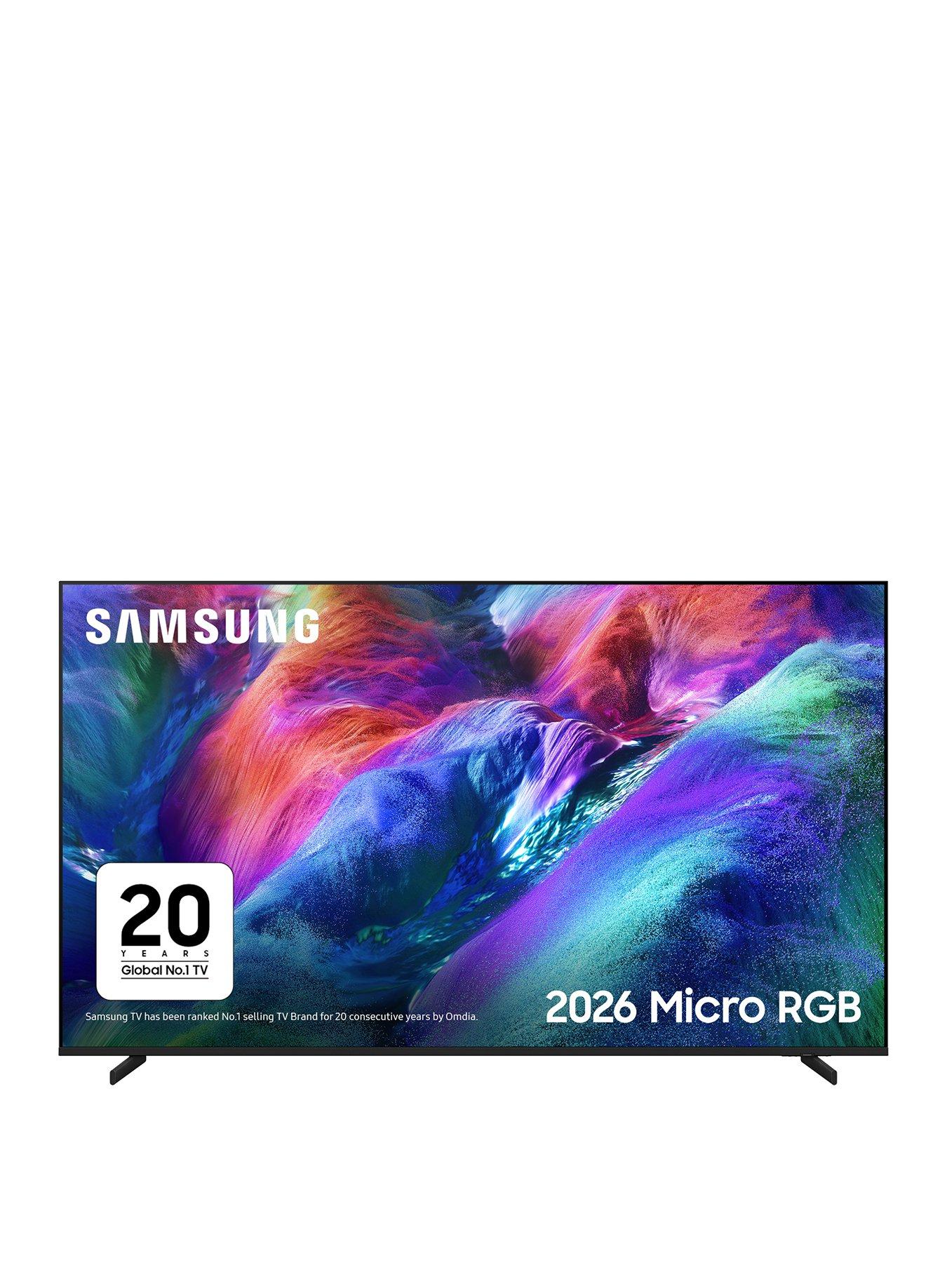 Samsung 55" Micro RGB, Micro RGB AI Engine, Micro RGB Precision Colour, Vision AI Companion, Dolby Atmos, Monolith Edge Design, 4K AI Upscaling