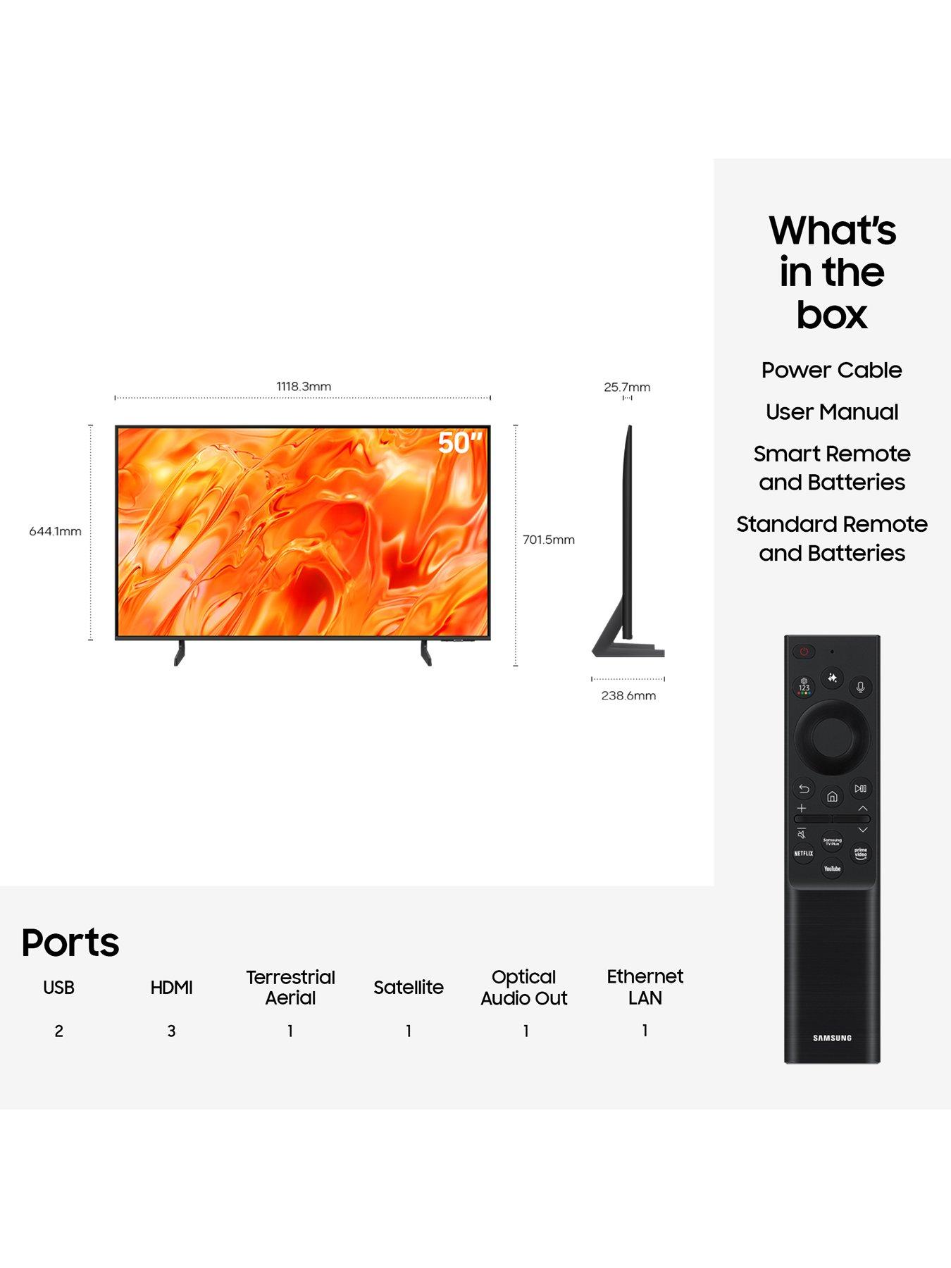 Image 7 of 8 of Samsung 50-inch Neo QLED QN70H 4K Vision AI Smart TV - QE50QN70HAUXXU