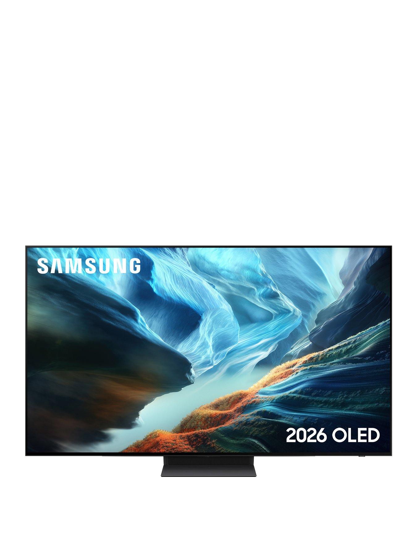 Samsung 77" OLED 4K, NQ4 AI Gen3 Processor, Glare Free, Motion Xcelerator 165Hz, Vision AI Companion, Virtual Dolby Atmos, Laserslim Design