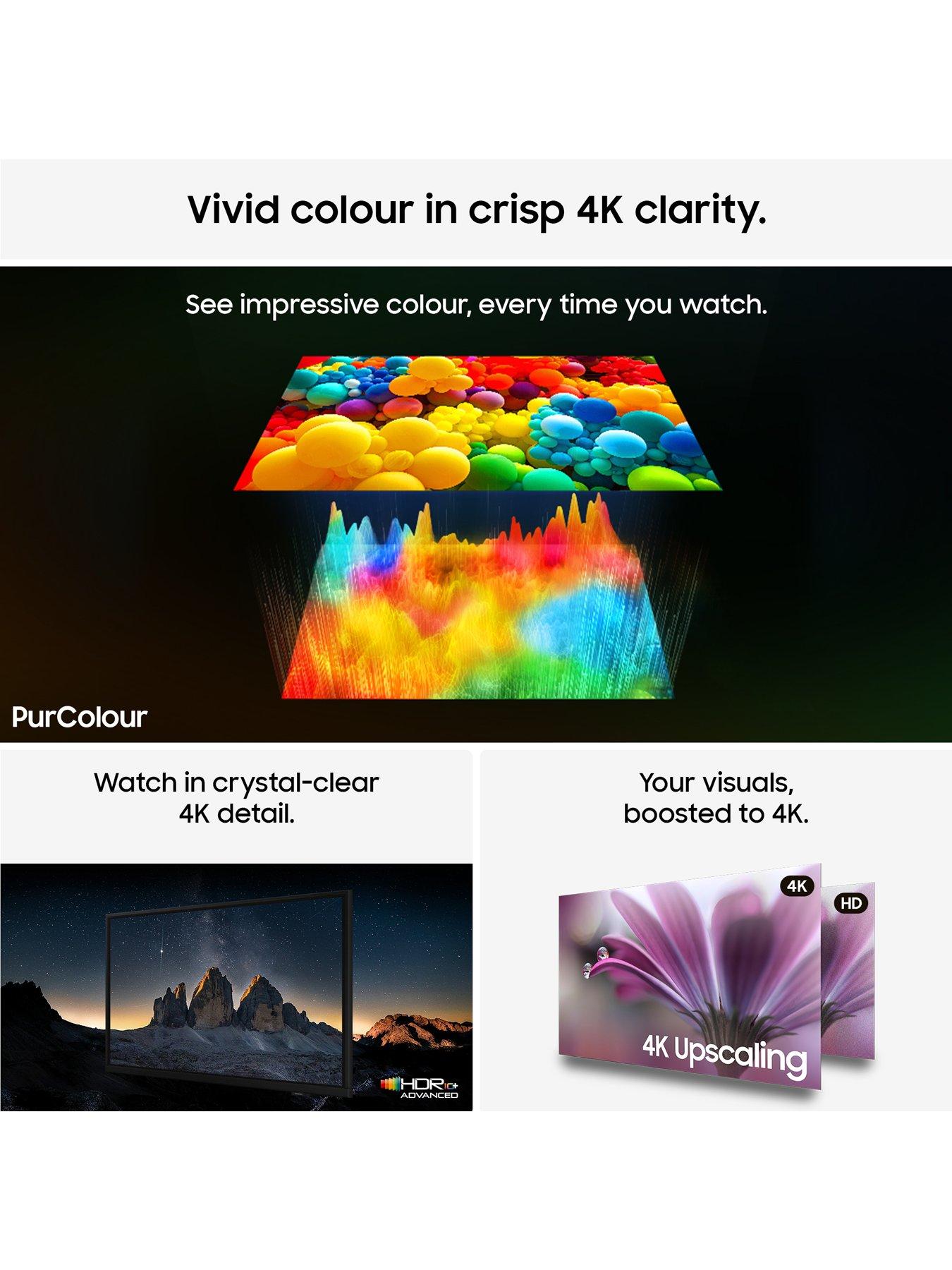 Image 4 of 8 of Samsung 85" Crystal UHD, Crystal Processor 4K, 4K Upscaling, HDR, Motion Xcelerator