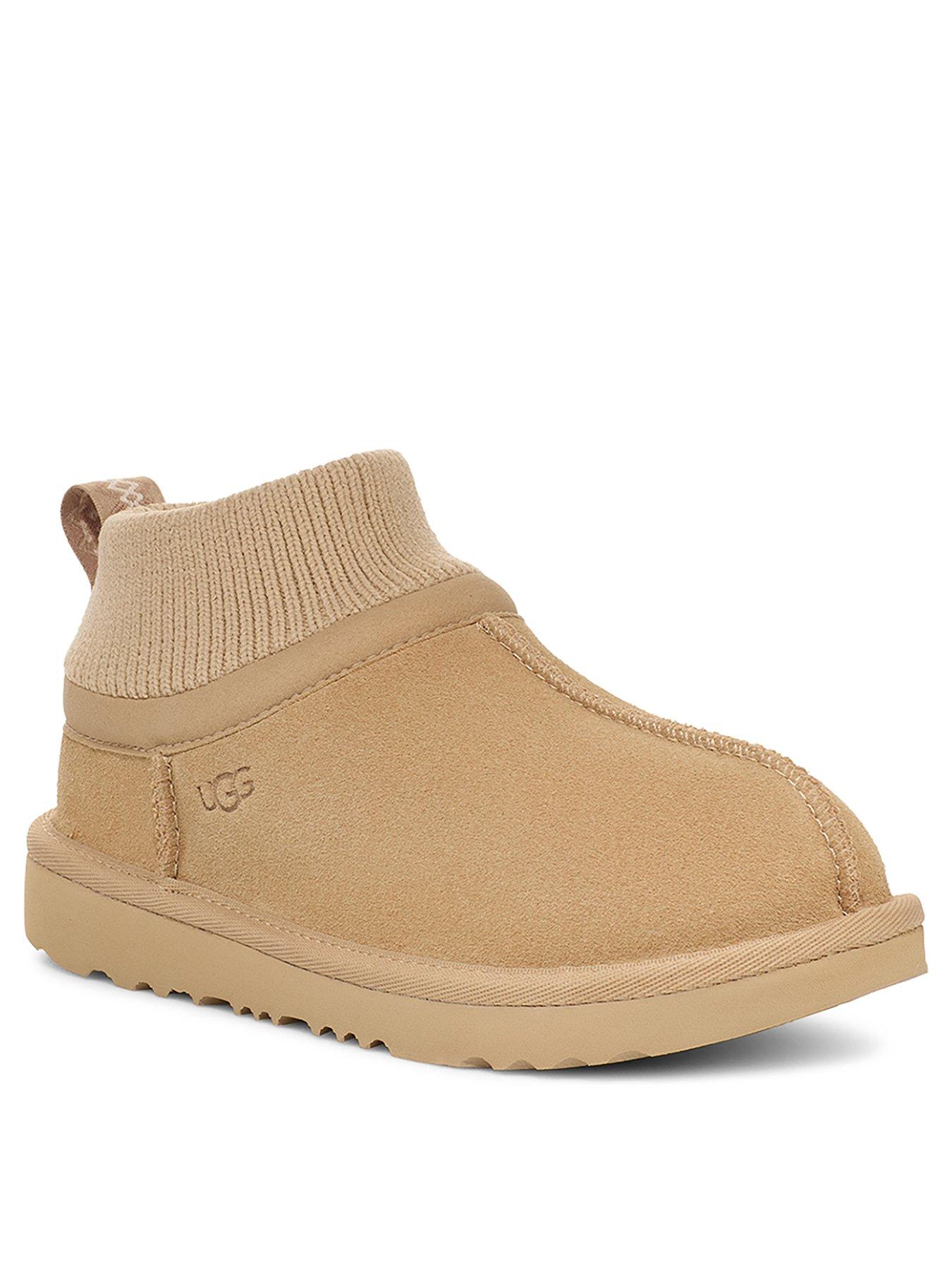 Image 2 of 4 of UGG Junior Classic Ultra Stretch Cuff Boot - Mustard Seed