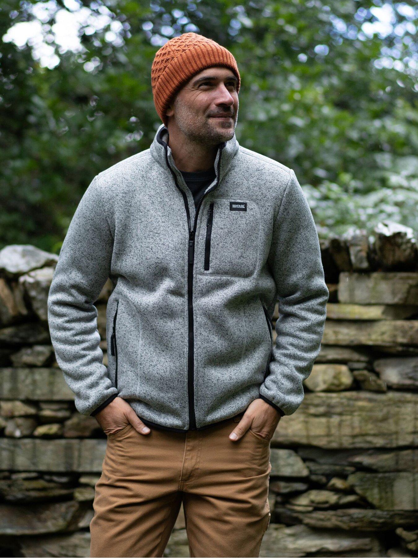 Image 1 of 7 of Regatta Mens Barlee Fleece -silver Grey