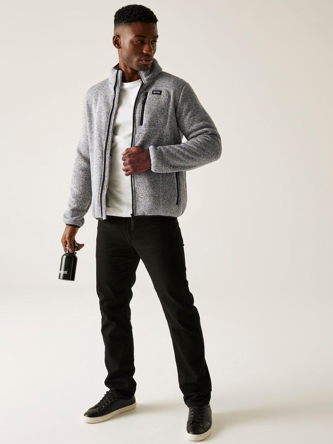 Image 3 of 7 of Regatta Mens Barlee Fleece -silver Grey