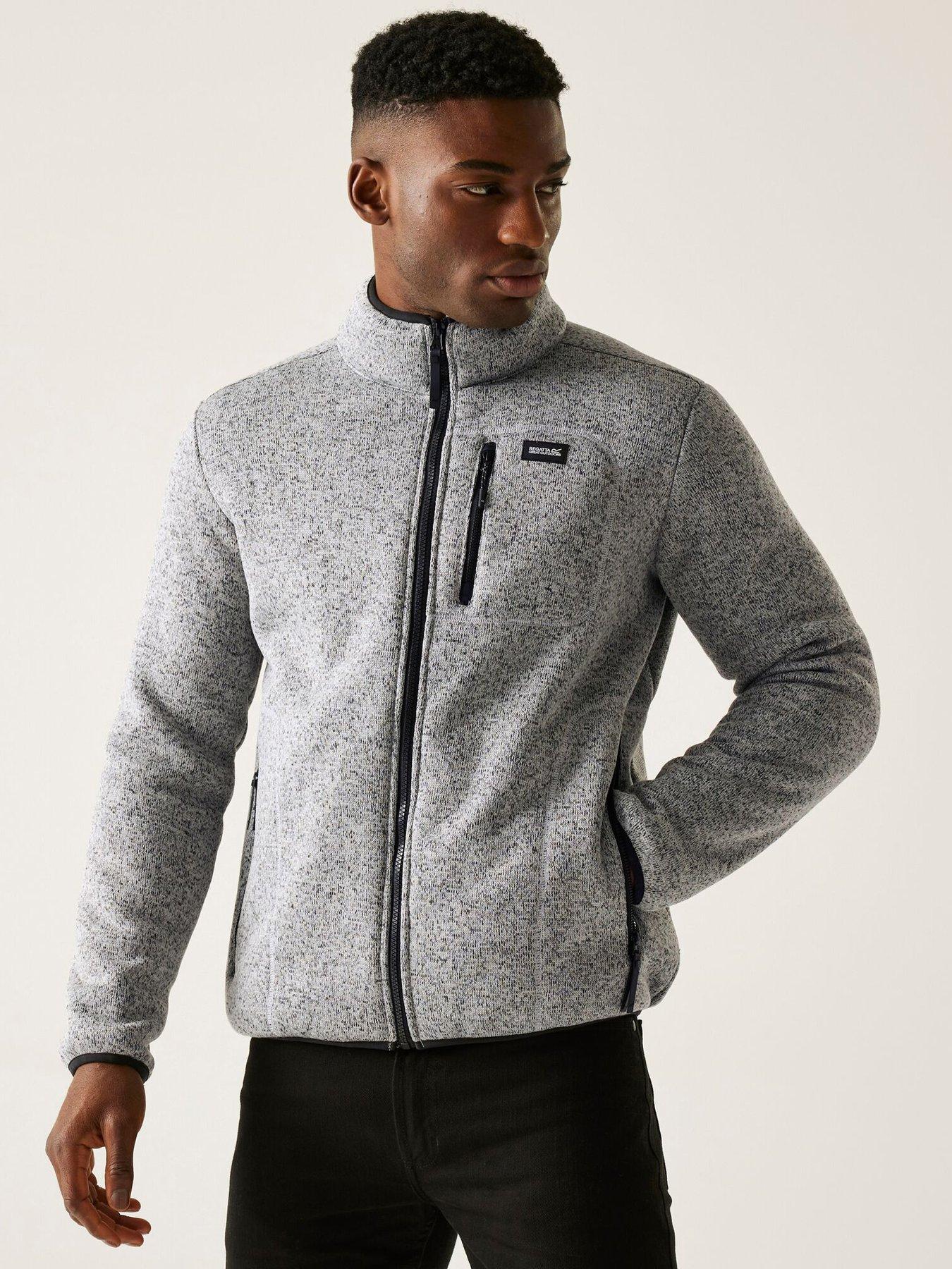 Image 4 of 7 of Regatta Mens Barlee Fleece -silver Grey