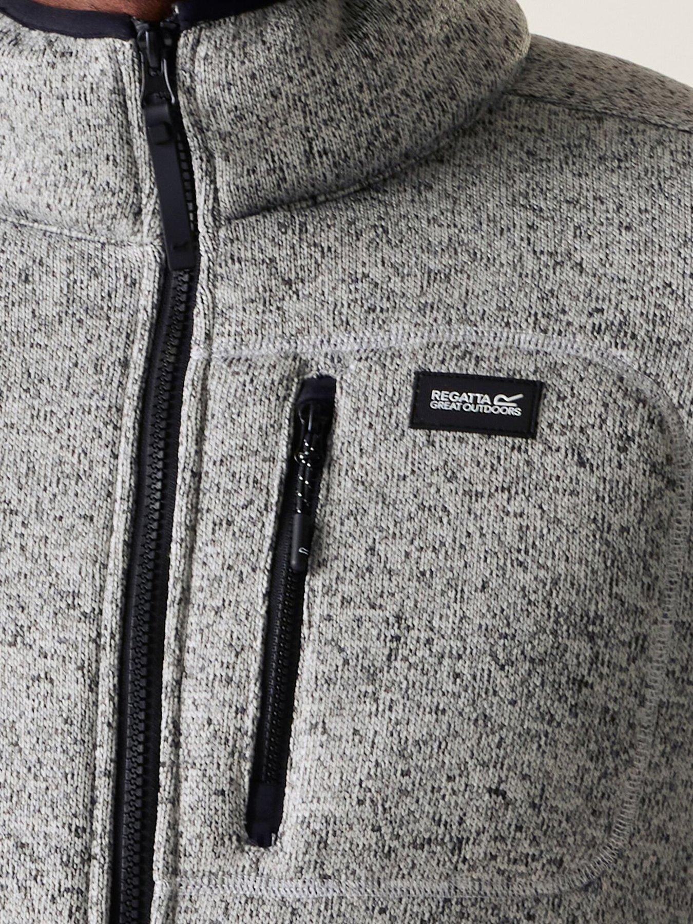 Image 6 of 7 of Regatta Mens Barlee Fleece -silver Grey
