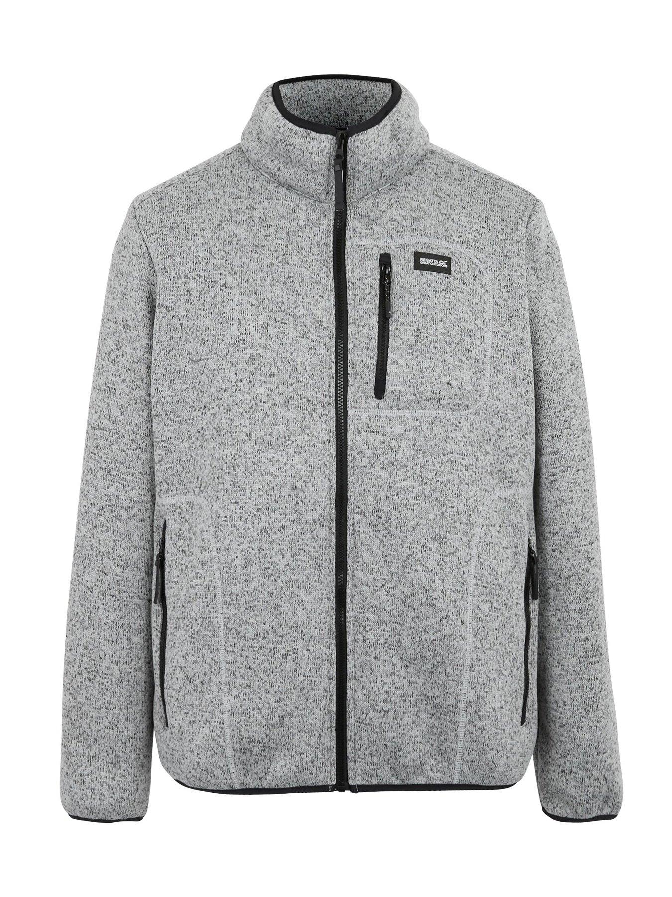 Image 7 of 7 of Regatta Mens Barlee Fleece -silver Grey