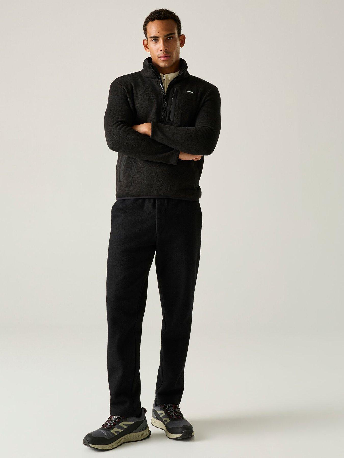 Image 5 of 7 of Regatta Mens Barlee Half Zip Fleece -black