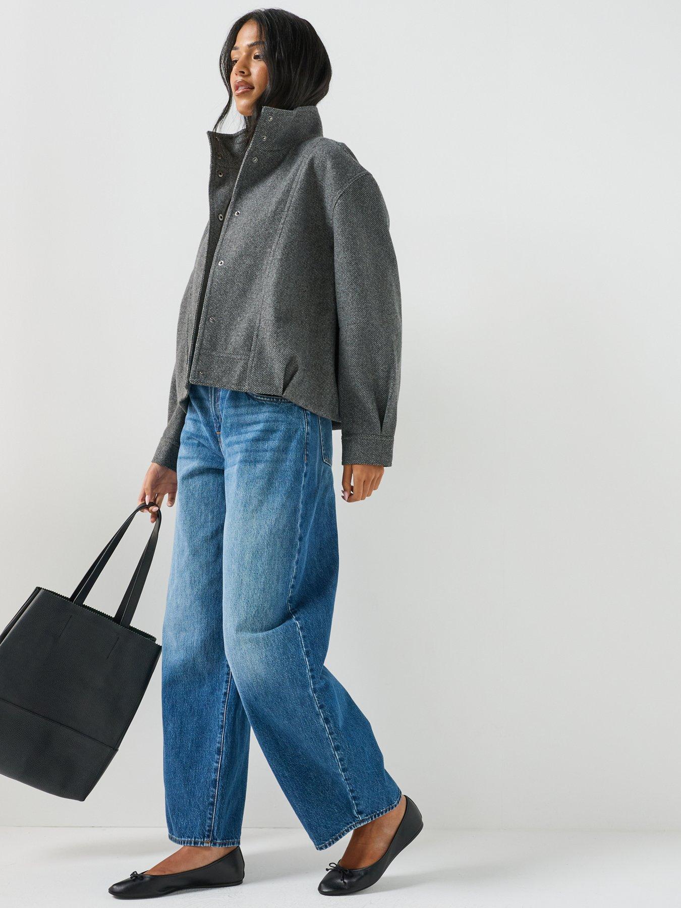Image 3 of 6 of Only Asta High Collar Bomber Jacket