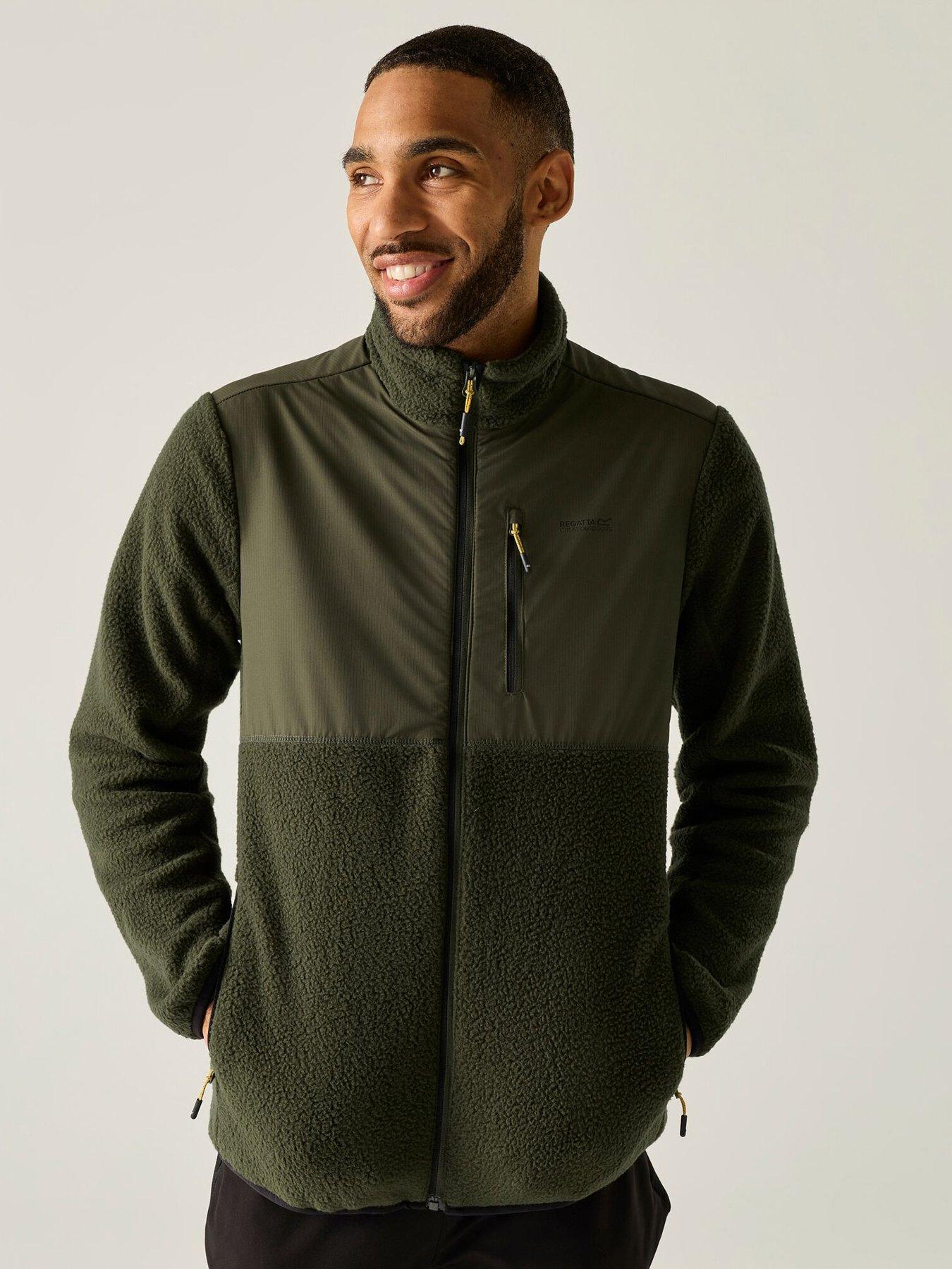 Image 1 of 7 of Regatta Mens Morran Wr Fleece Fleece -dark Khaki.