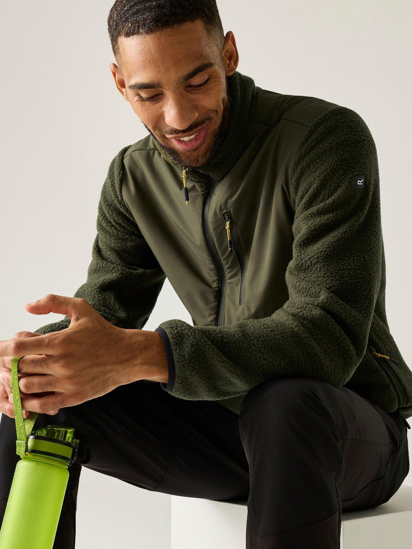 Image 2 of 7 of Regatta Mens Morran Wr Fleece Fleece -dark Khaki.