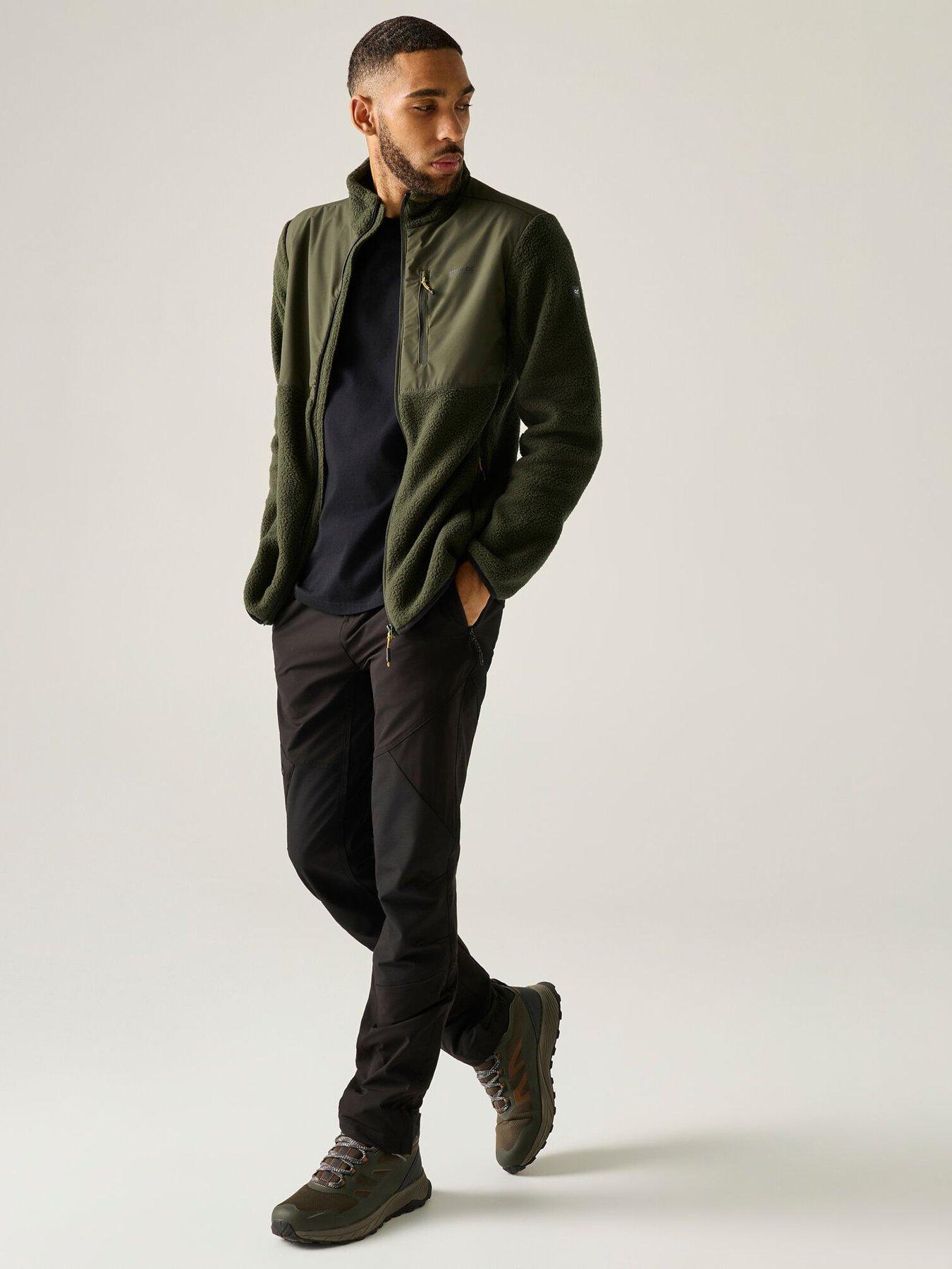 Image 5 of 7 of Regatta Mens Morran Wr Fleece Fleece -dark Khaki.