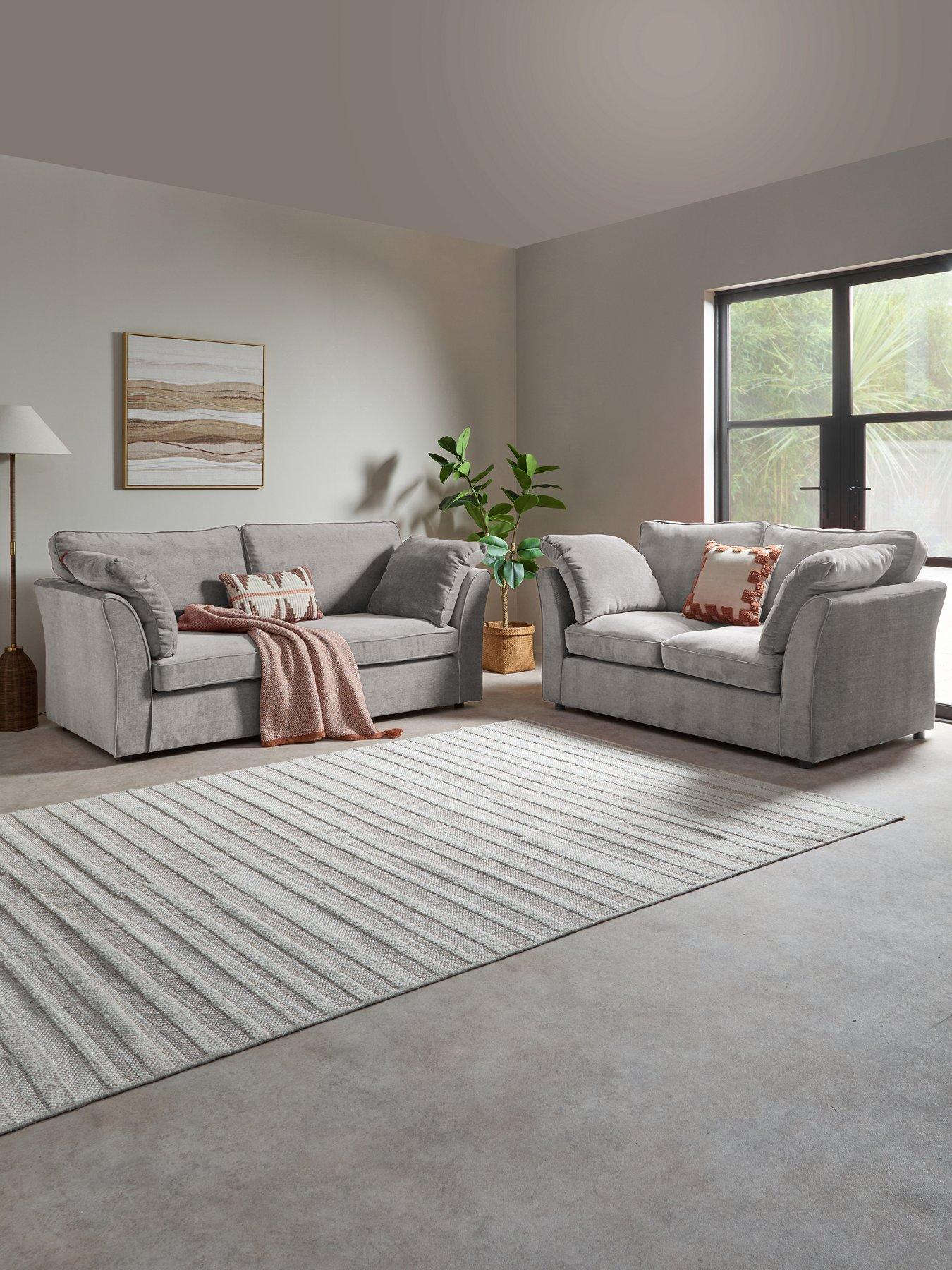 The Very Collection Vorina 3 Seater + 2 Seater Sofa Set (Buy  &  SAVE!)
