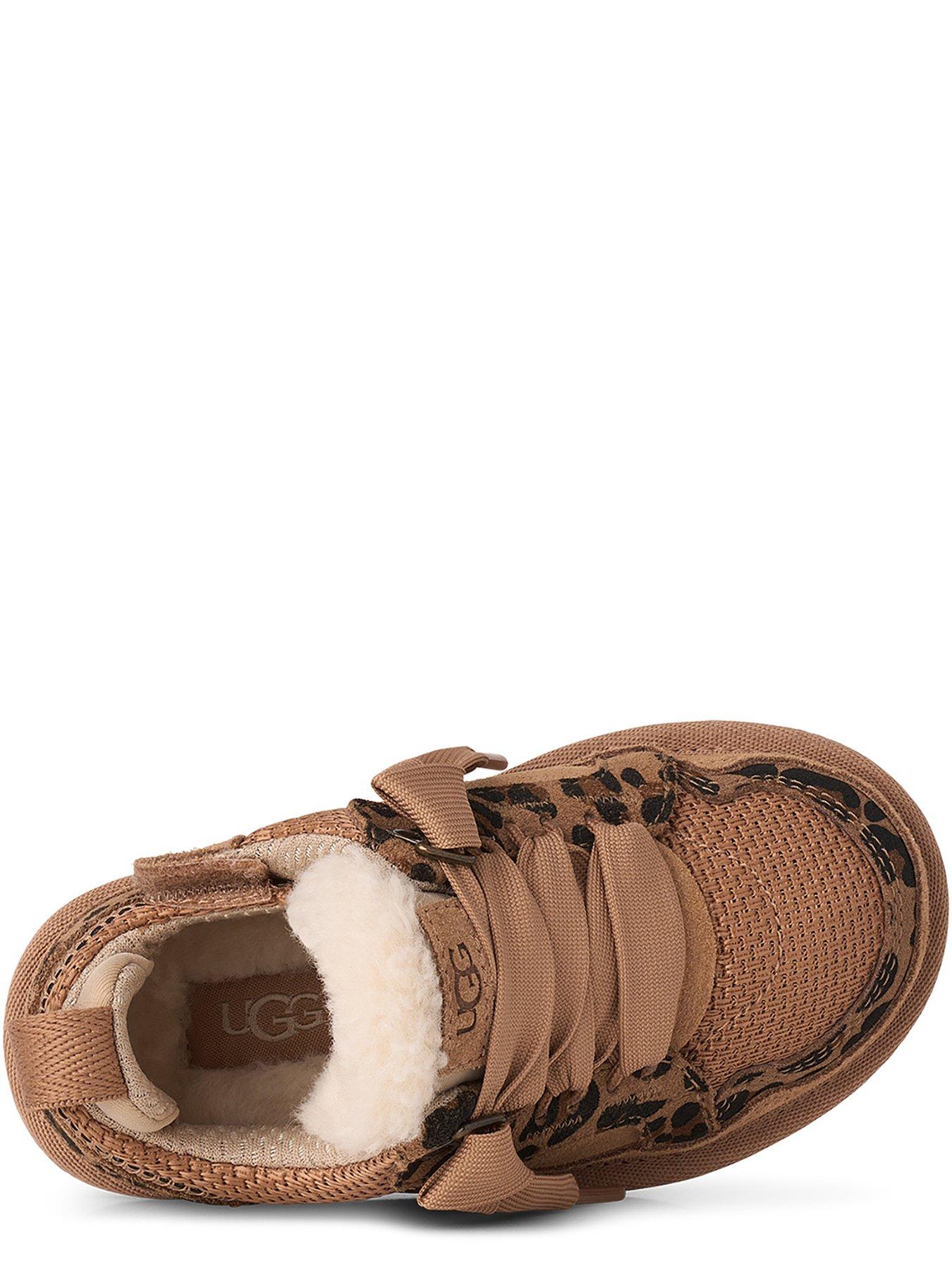 Image 4 of 6 of UGG Infant Lowmel Spotted Trainer - Tan