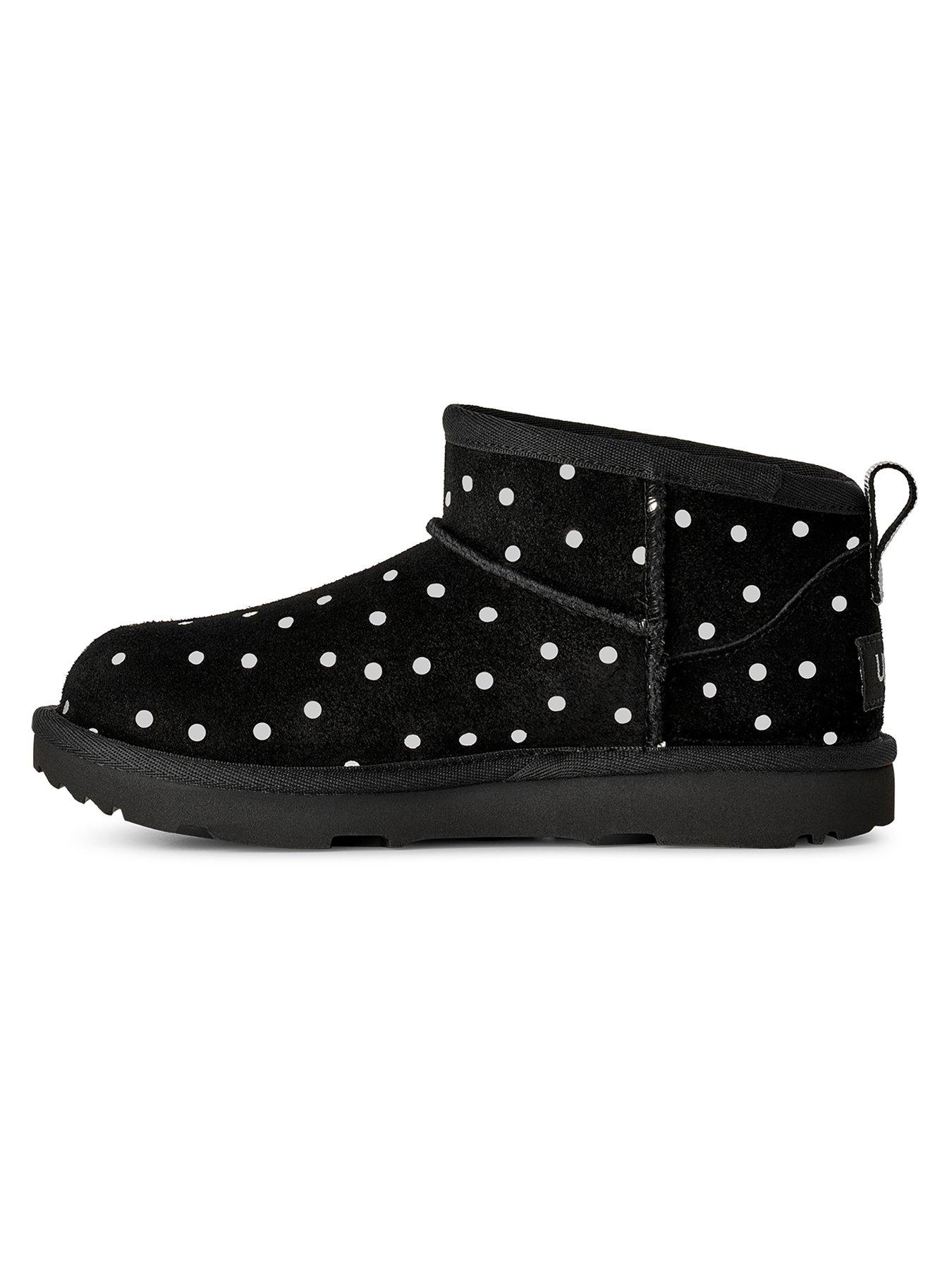 Image 6 of 6 of UGG Junior Classic Ultra Mini Shiny Dots - Black