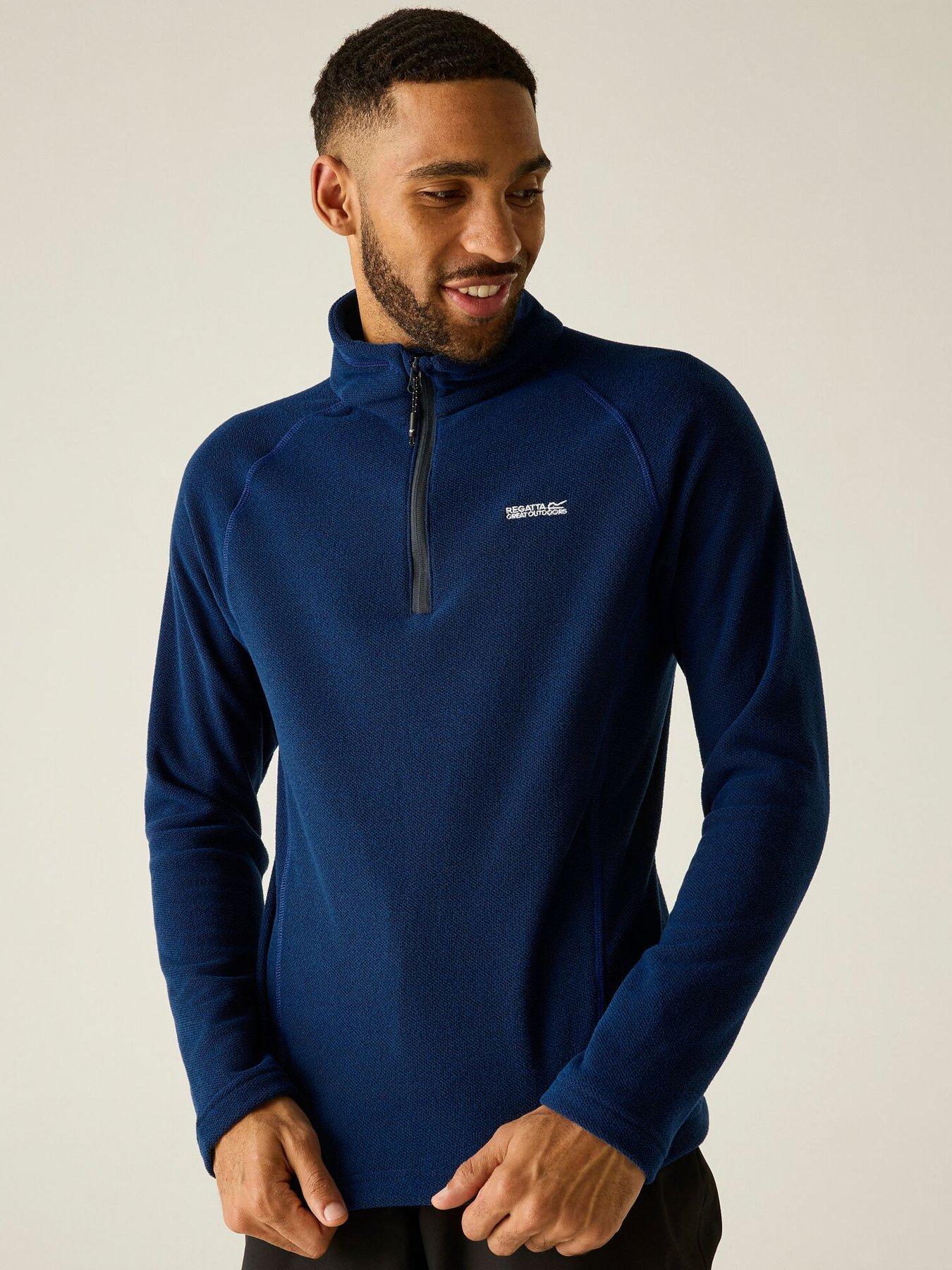 Image 4 of 7 of Regatta Mens Kenger Fleece -aviator Blue