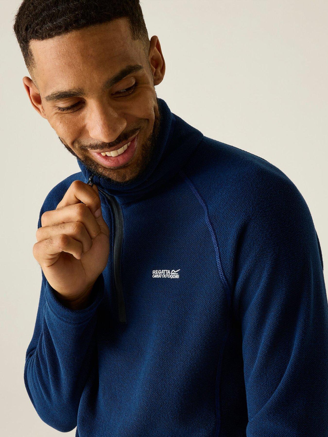 Image 5 of 7 of Regatta Mens Kenger Fleece -aviator Blue