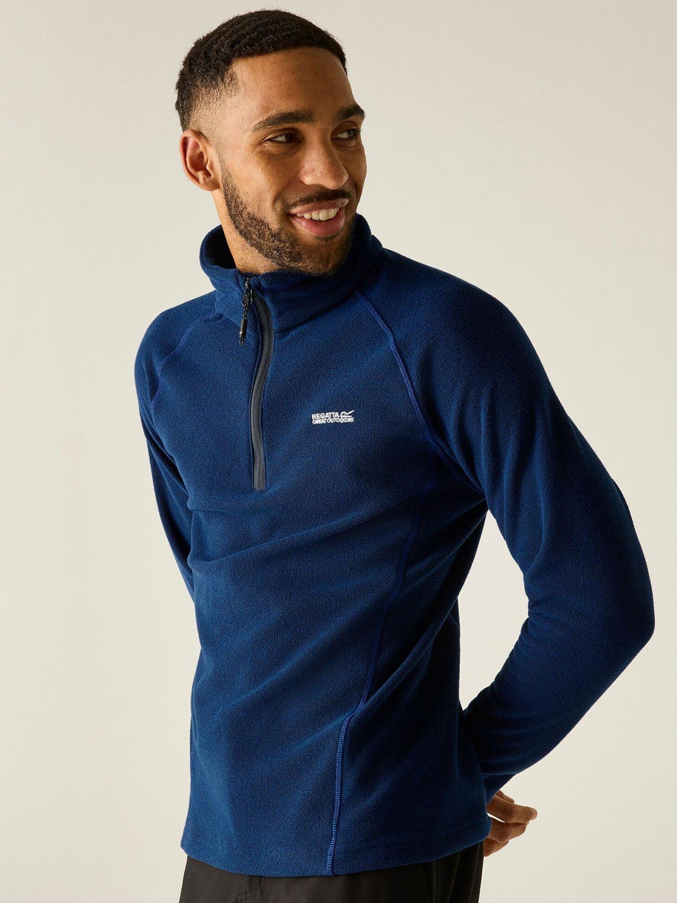 Image 6 of 7 of Regatta Mens Kenger Fleece -aviator Blue
