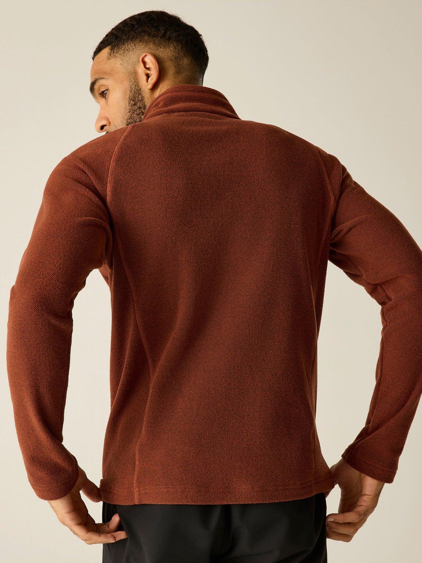 Image 3 of 6 of Regatta Mens Kenger Fleece -burnt Henna