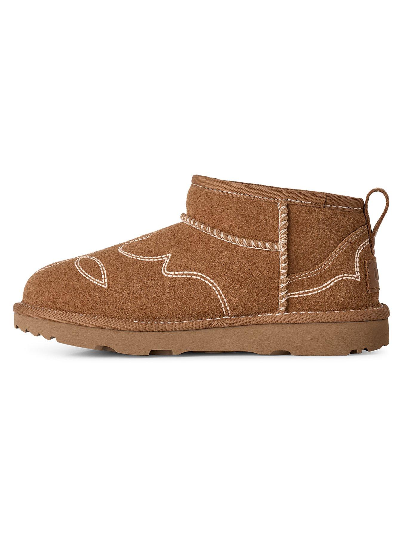 Image 5 of 5 of UGG Junior Classic Ultra Mini Western Boot - Chestnut