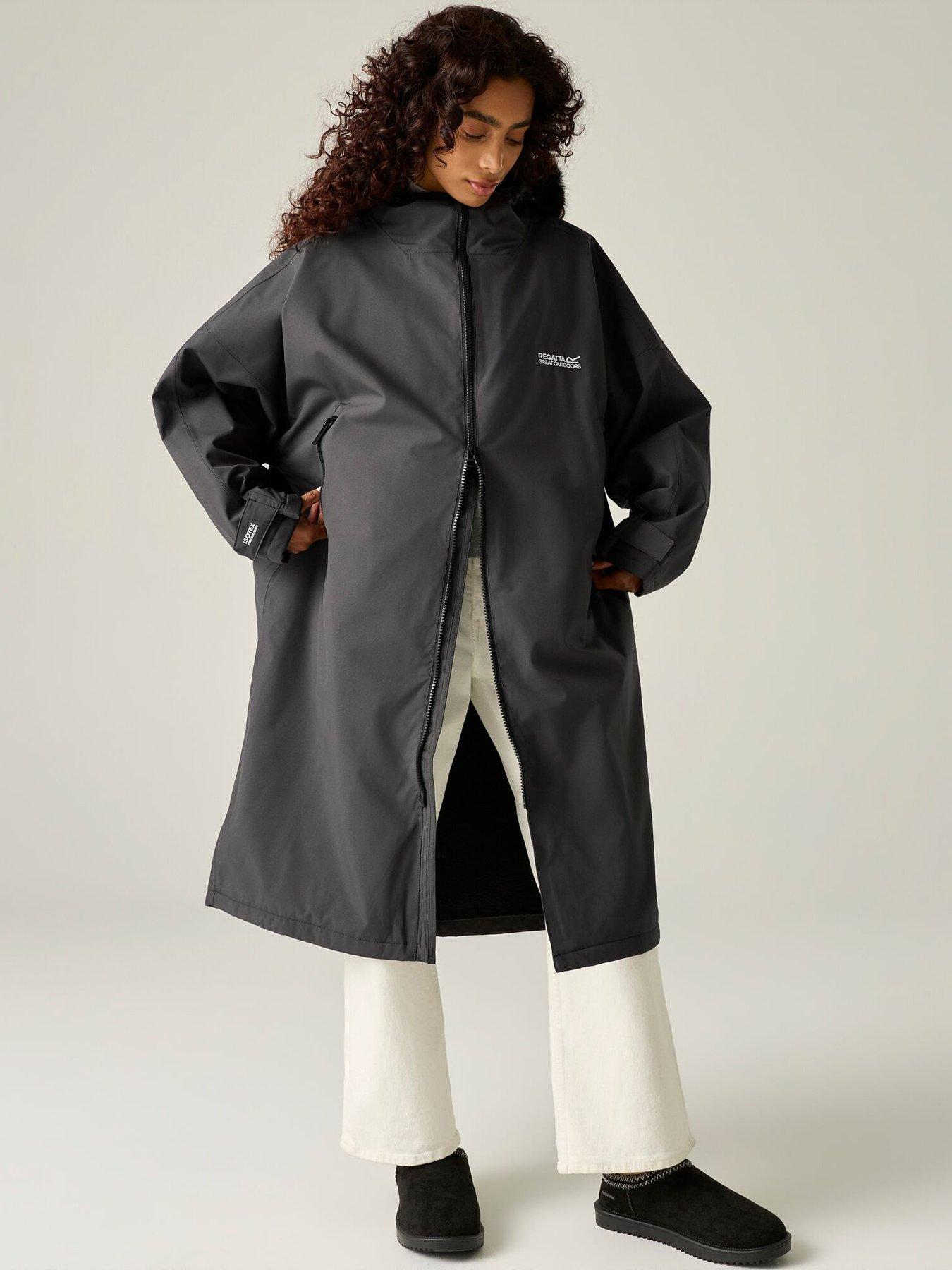 Regatta Adult Waterproof Changing Robe Pro -ash