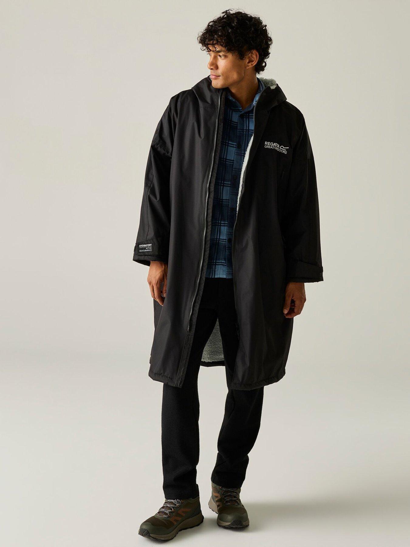 Regatta Mens Adult Waterproof Changing Robe Robes -black