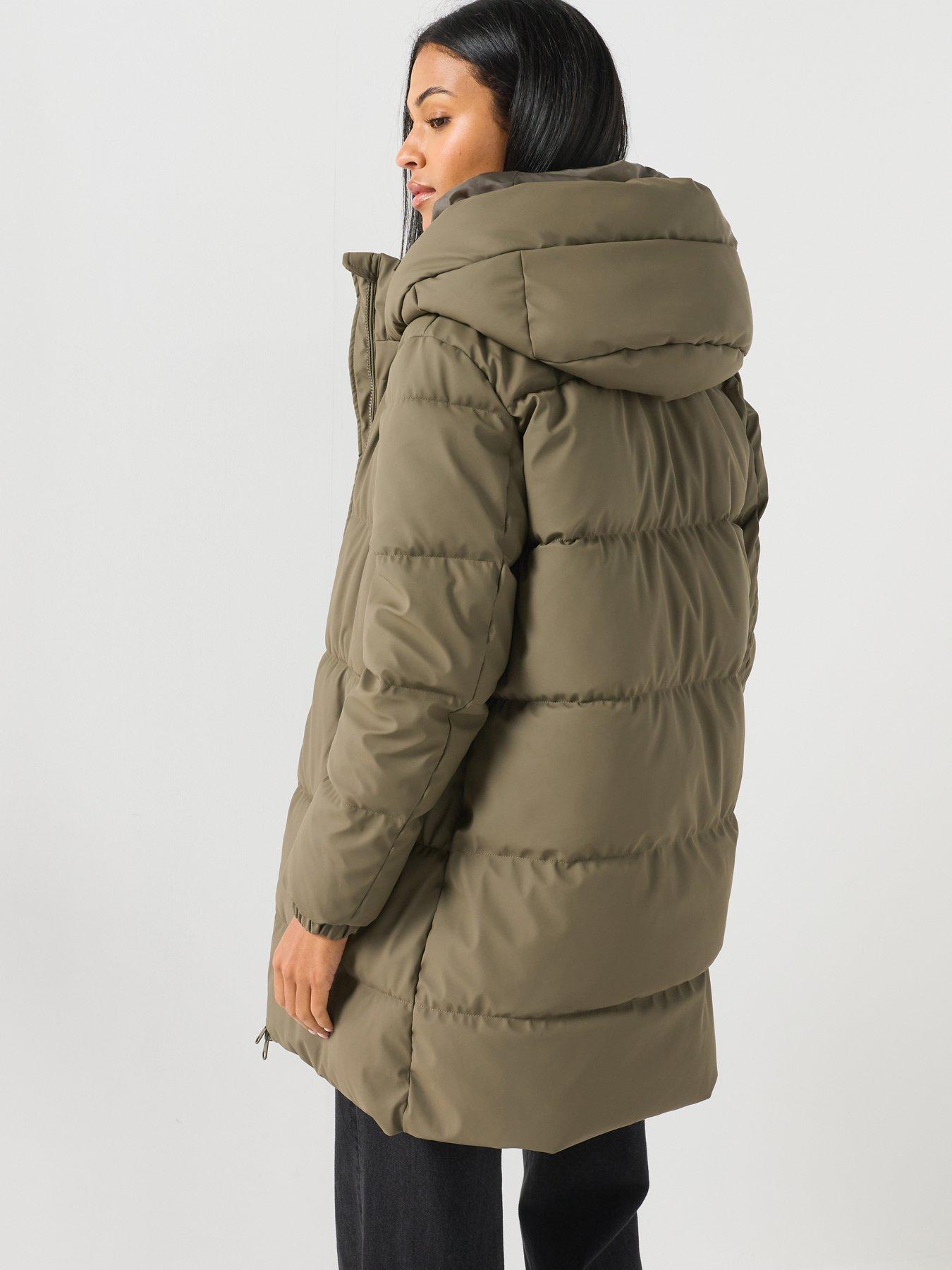 Image 2 of 6 of Vero Moda Vmgretafie 3/4 Coated Jacket Noos