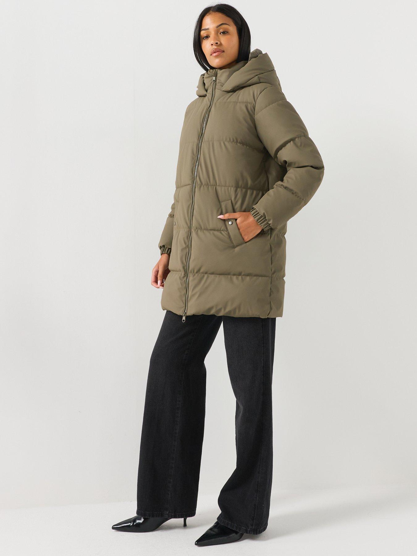 Image 5 of 6 of Vero Moda Vmgretafie 3/4 Coated Jacket Noos