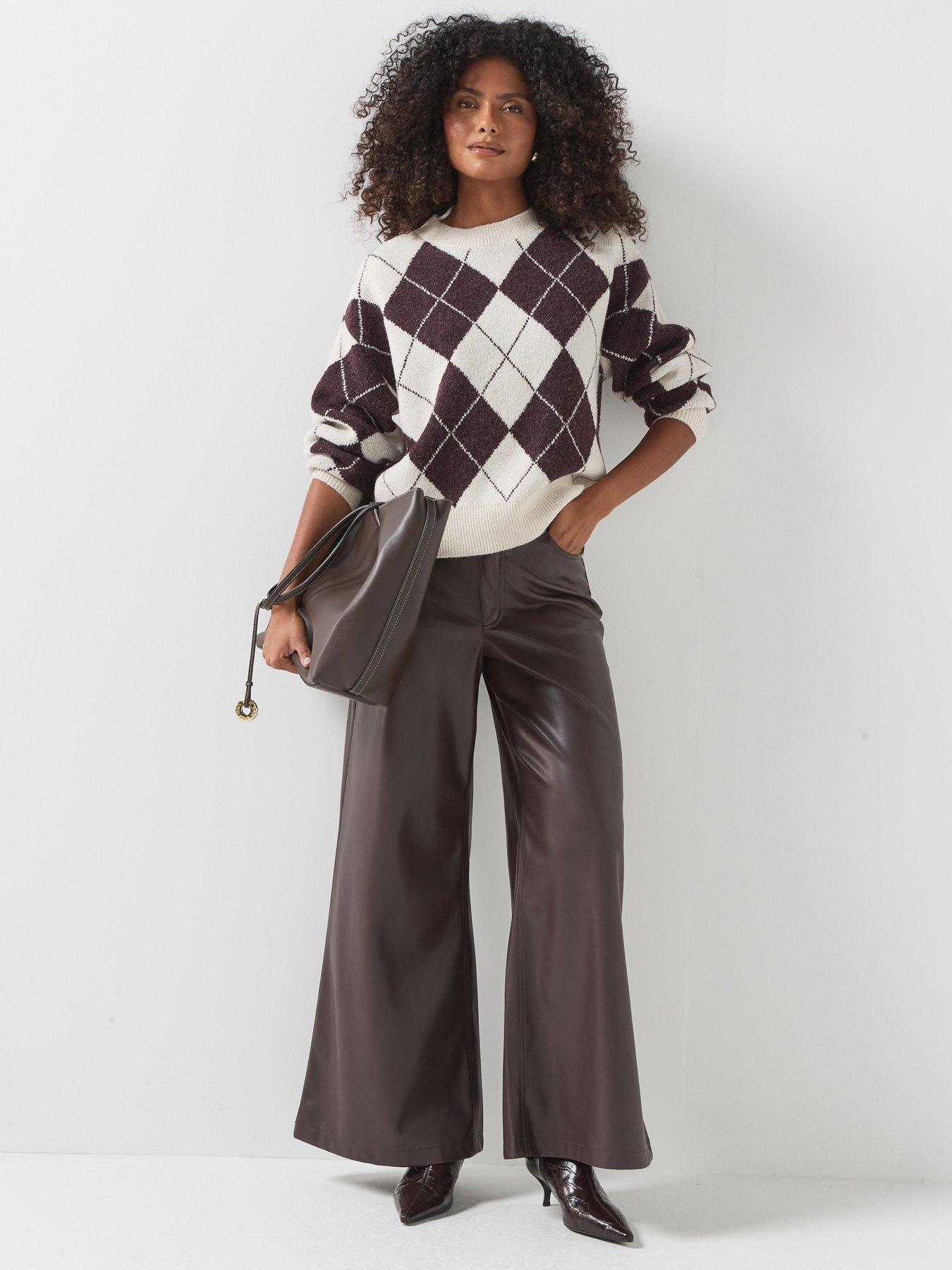 Image 3 of 5 of Vero Moda Vmdoffy Jaquard Ls O-nck Pullover Noos
