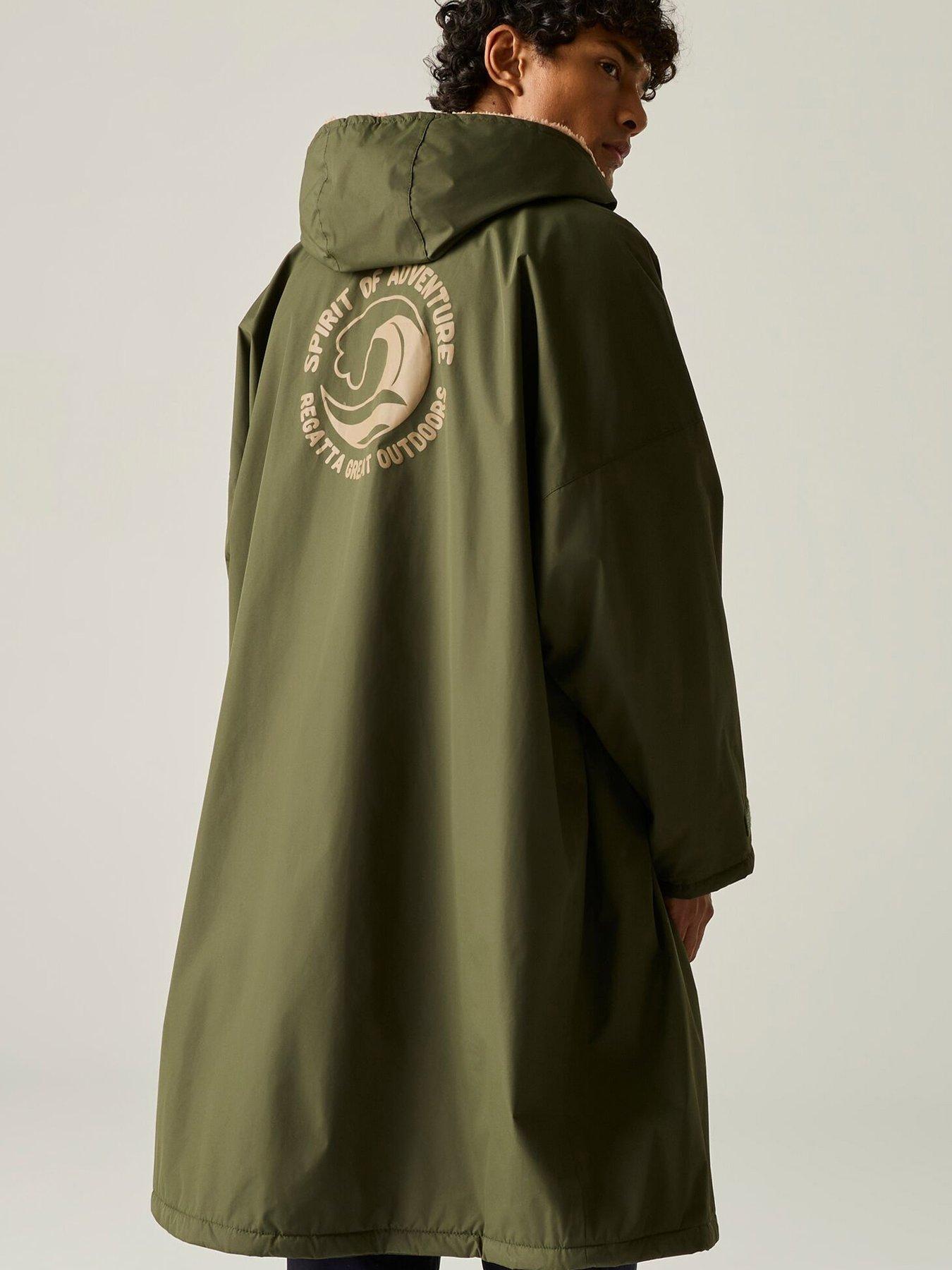 Image 2 of 7 of Regatta Adult Waterproof Changing Robe -dark Khaki