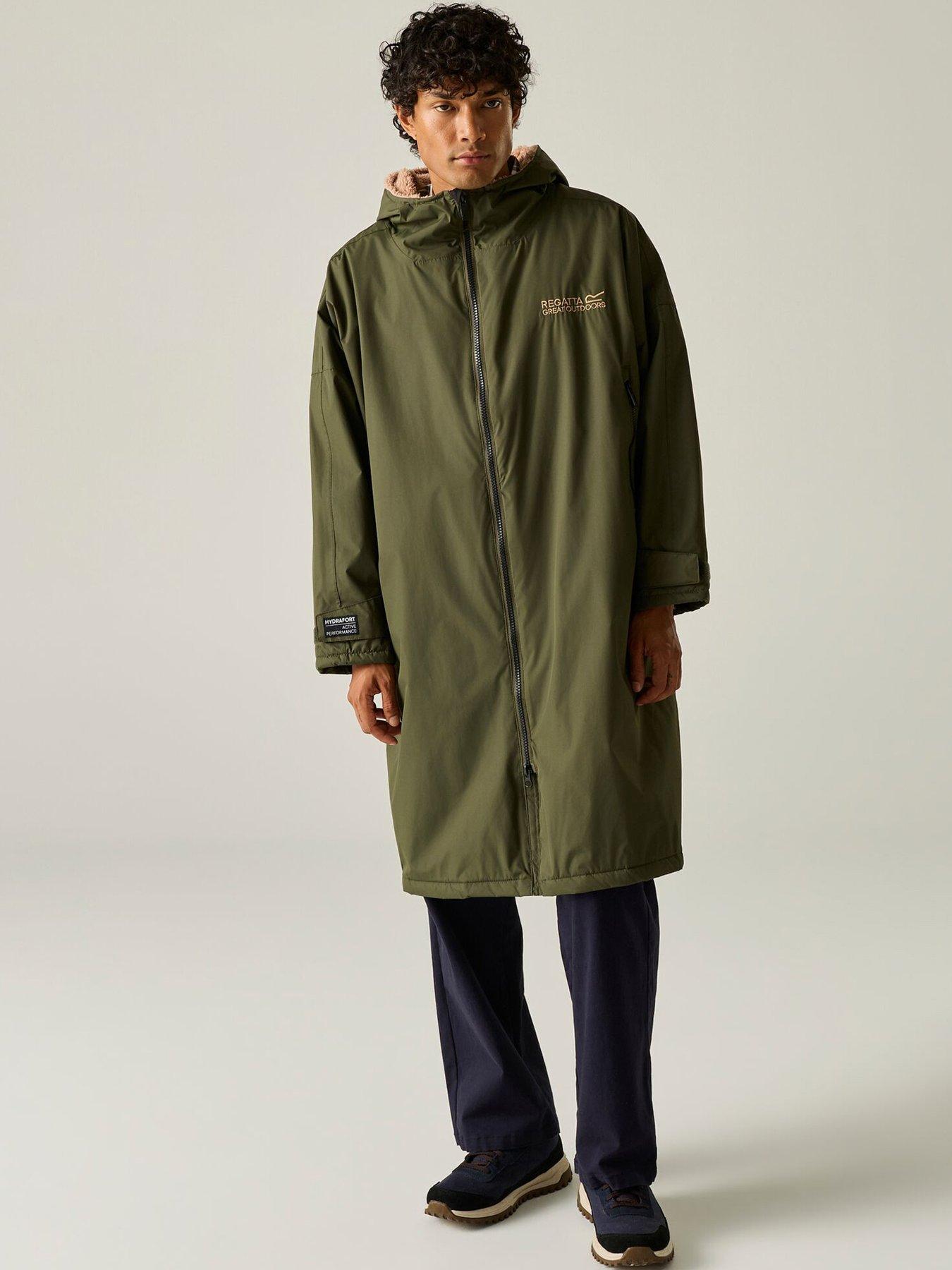 Image 3 of 7 of Regatta Adult Waterproof Changing Robe -dark Khaki