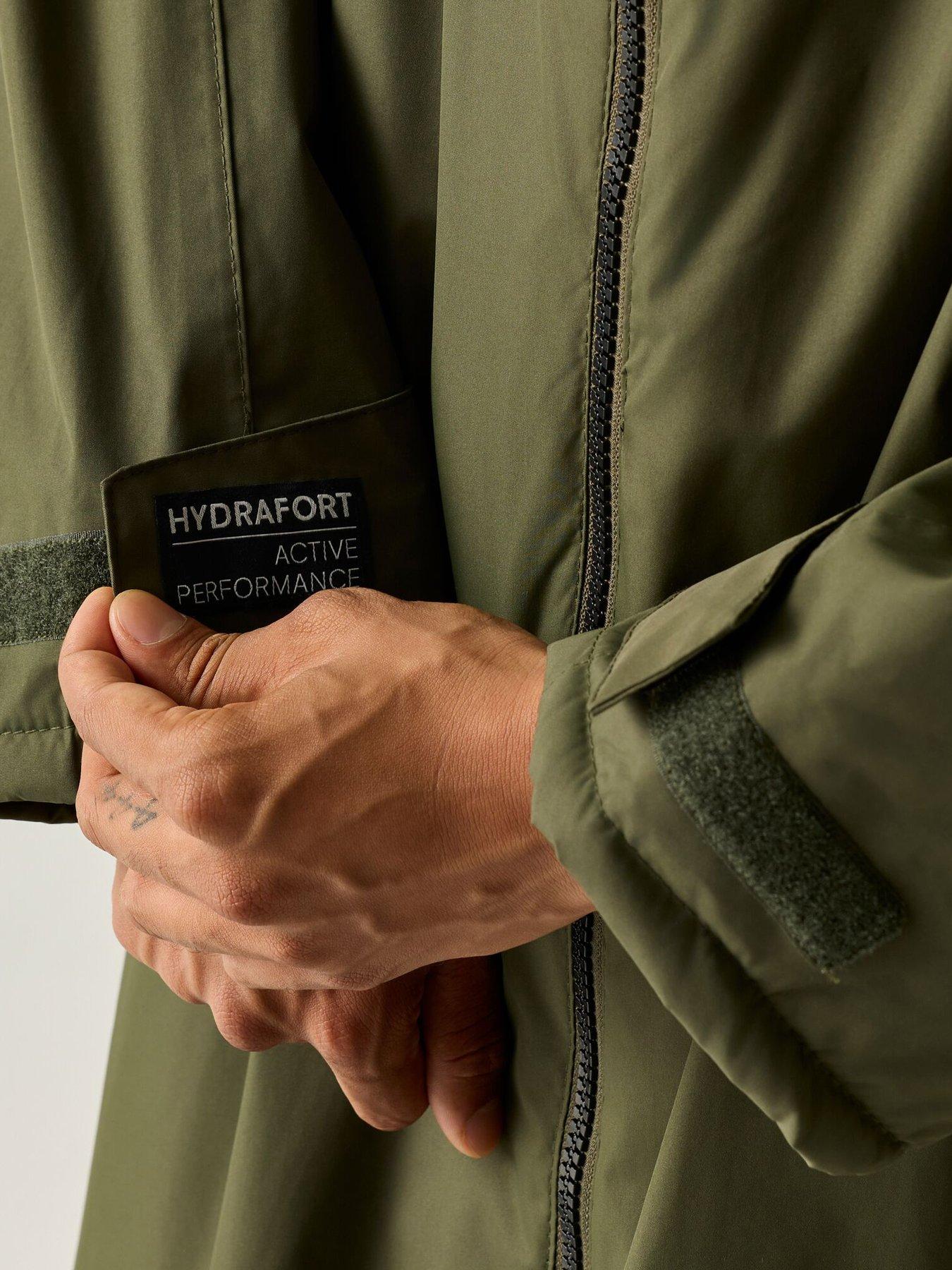 Image 6 of 7 of Regatta Adult Waterproof Changing Robe -dark Khaki