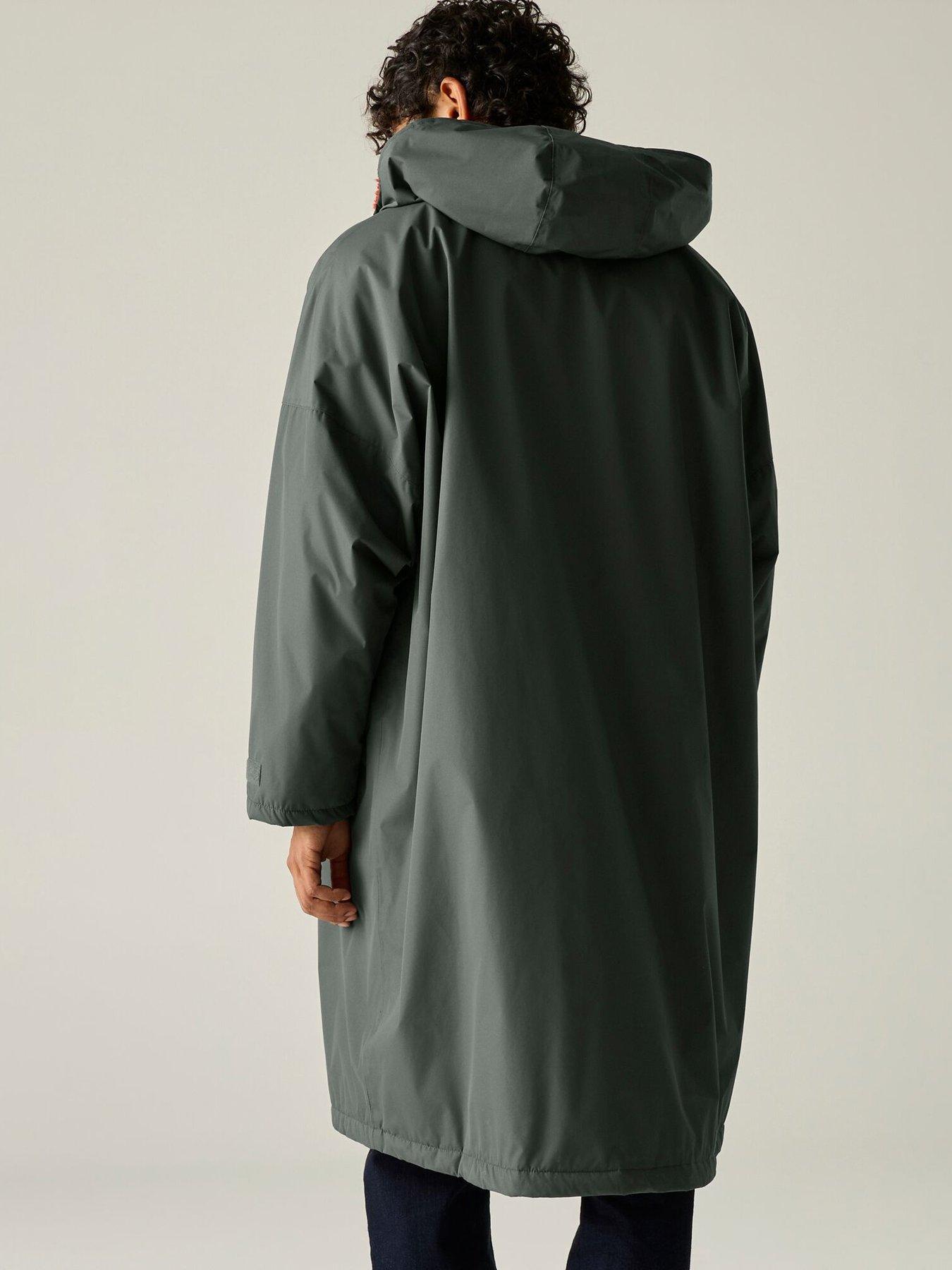 Image 2 of 7 of Regatta Adult Waterproof Changing Robe -iron(abstract Mountain)